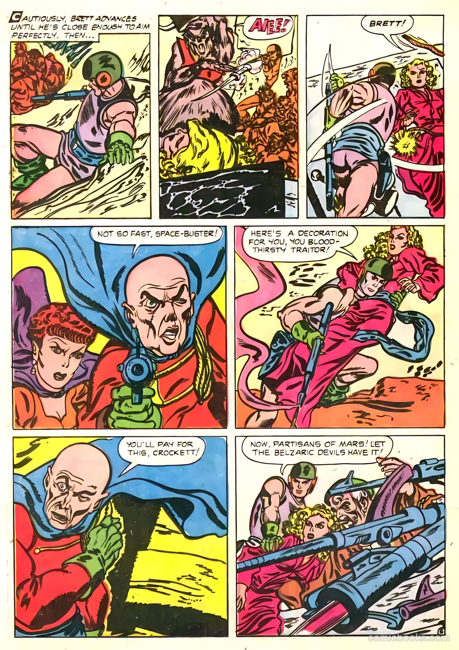 Space Busters #1 (1952) — page 24 of 36