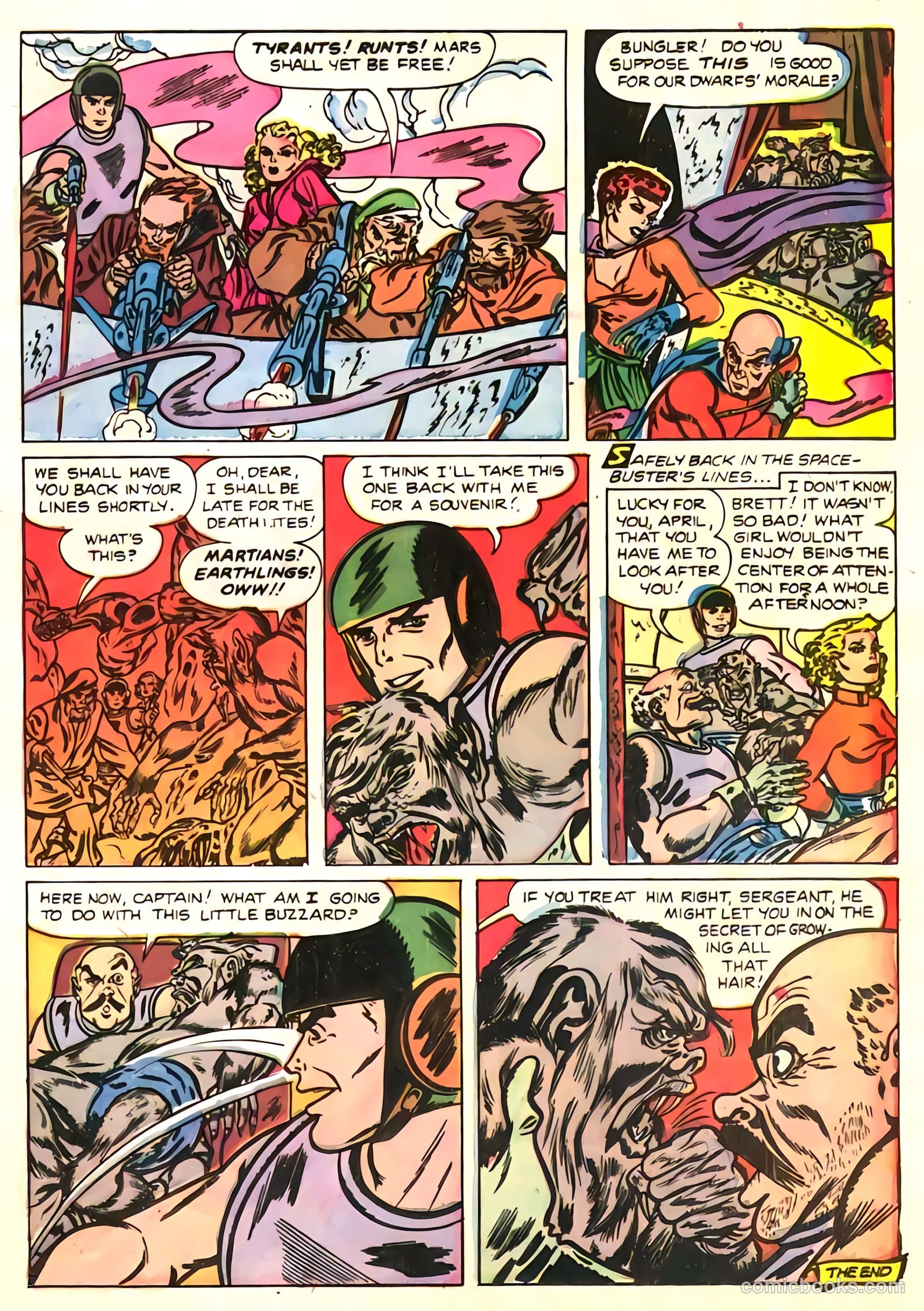 Space Busters #1 (1952) — page 25 of 36