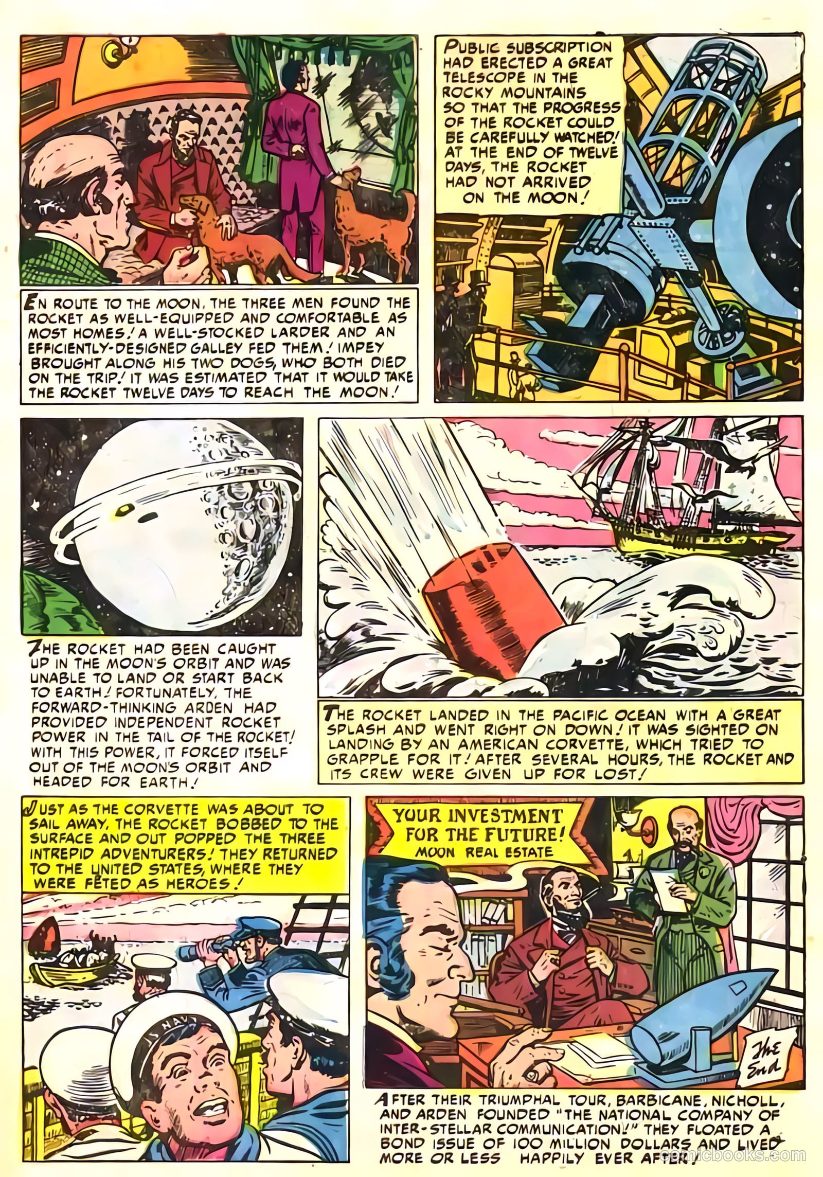 Space Busters #1 (1952) — page 27 of 36