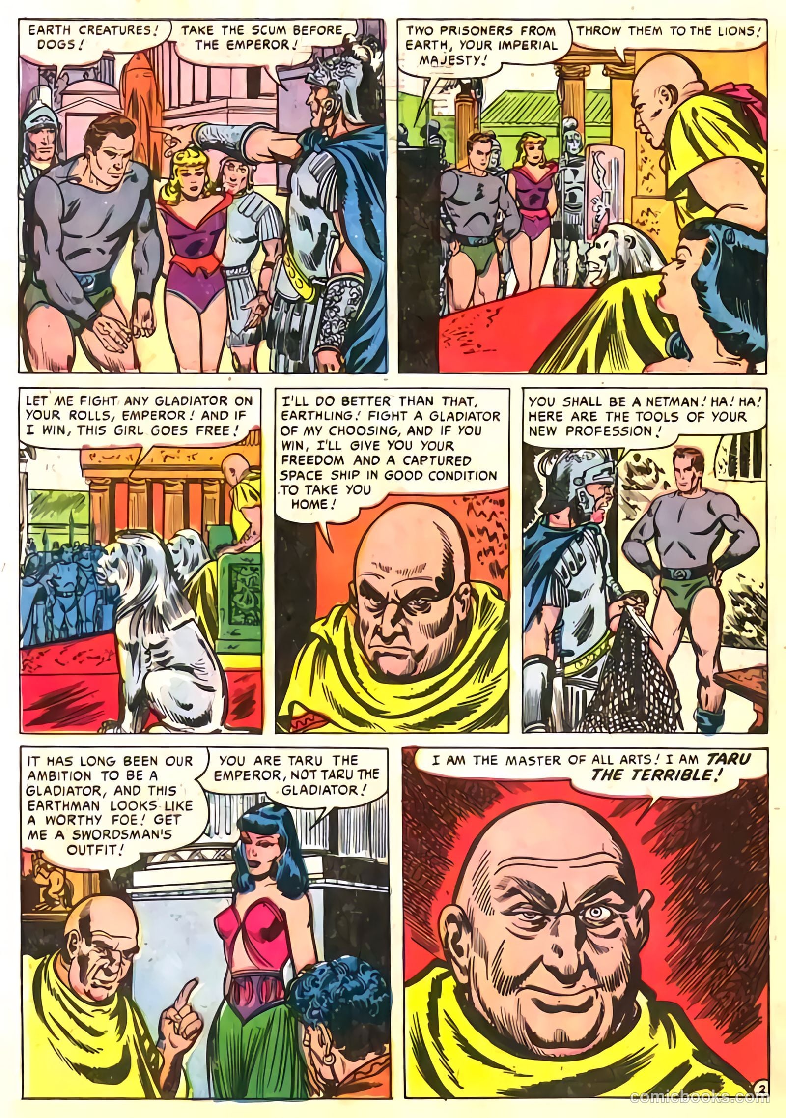 Space Busters #1 (1952) — page 30 of 36