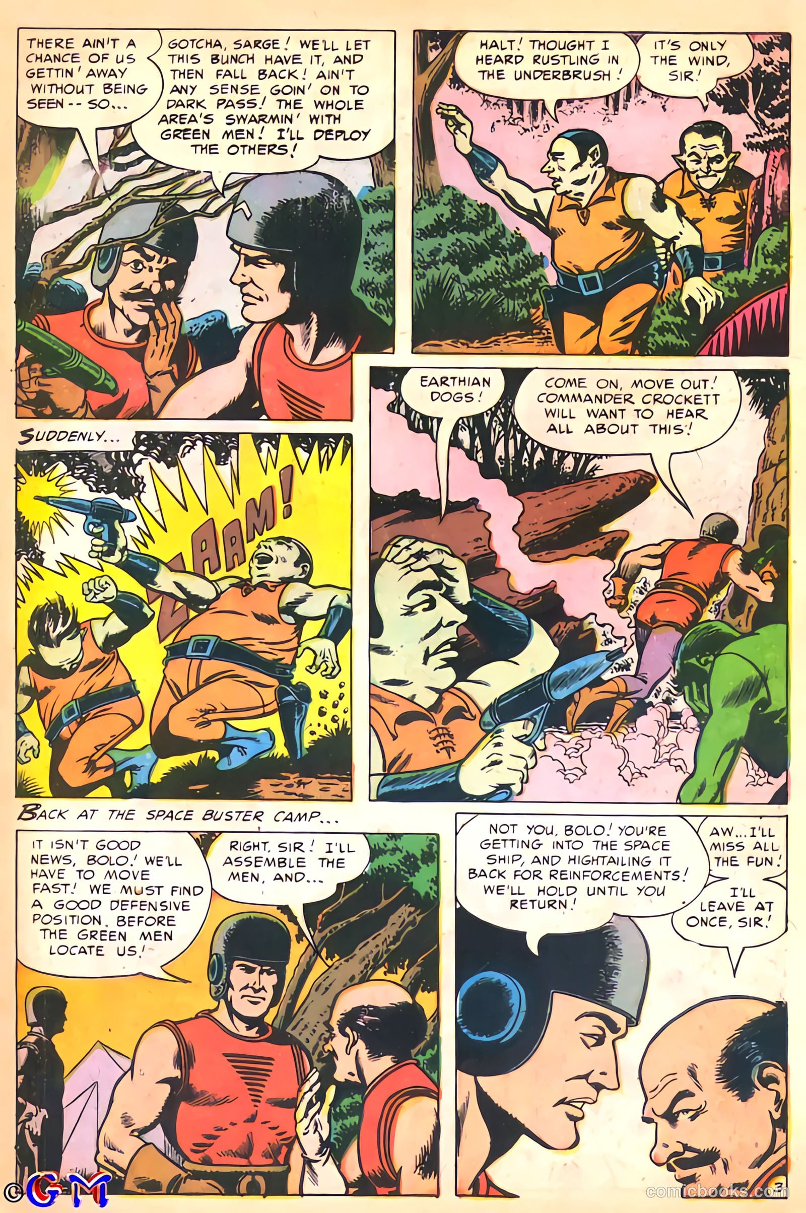 Space Busters #2 (1952) — page 5 of 36