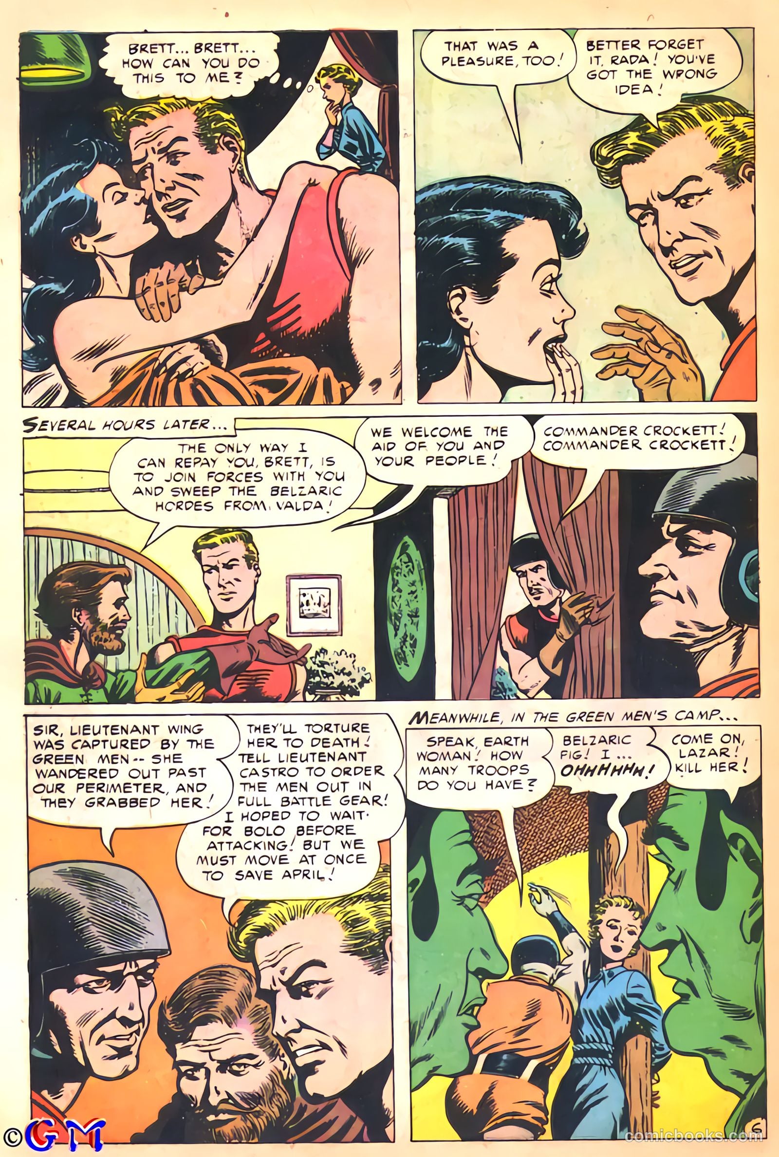 Space Busters #2 (1952) — page 8 of 36