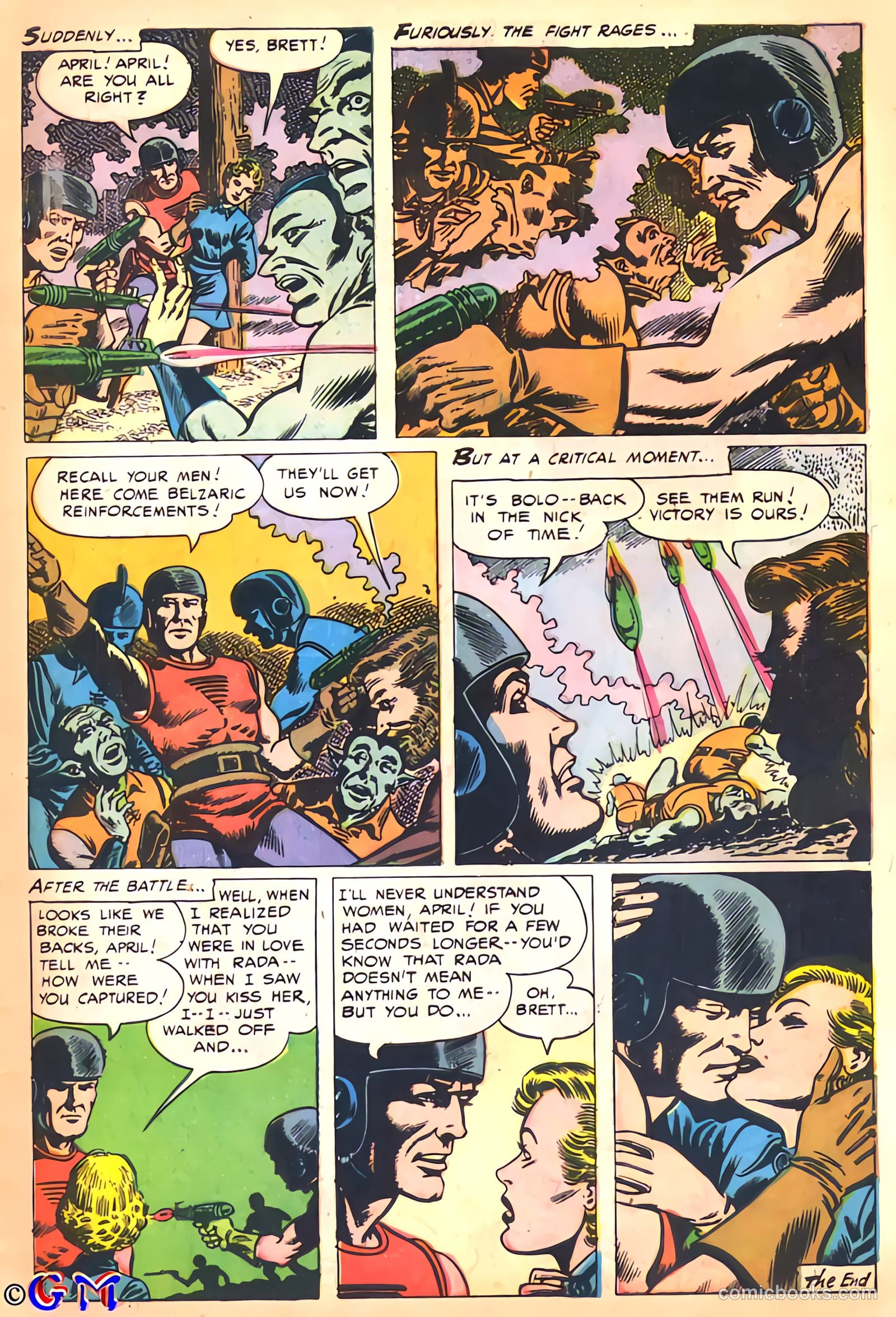 Space Busters #2 (1952) — page 9 of 36