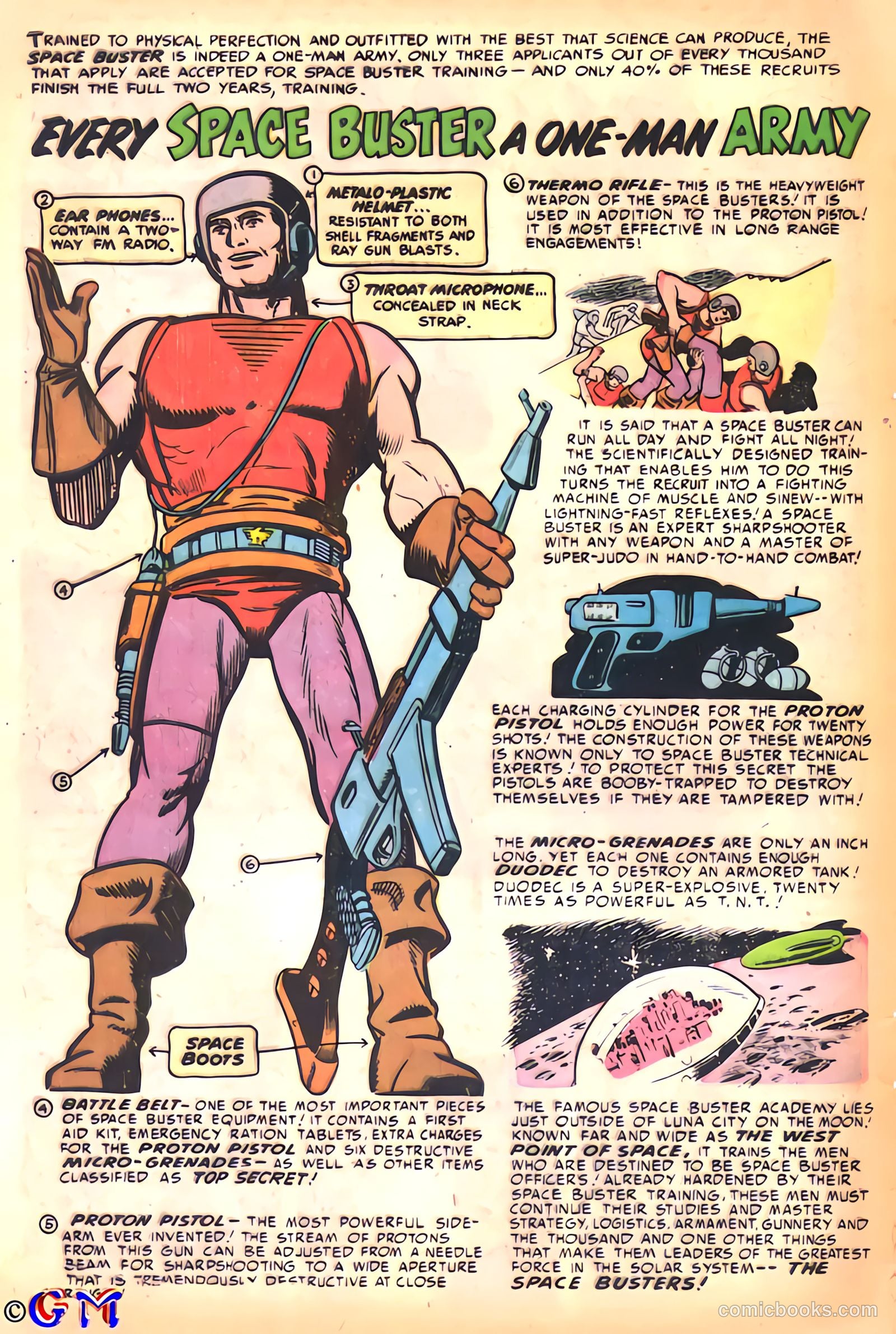 Space Busters #2 (1952) — page 10 of 36