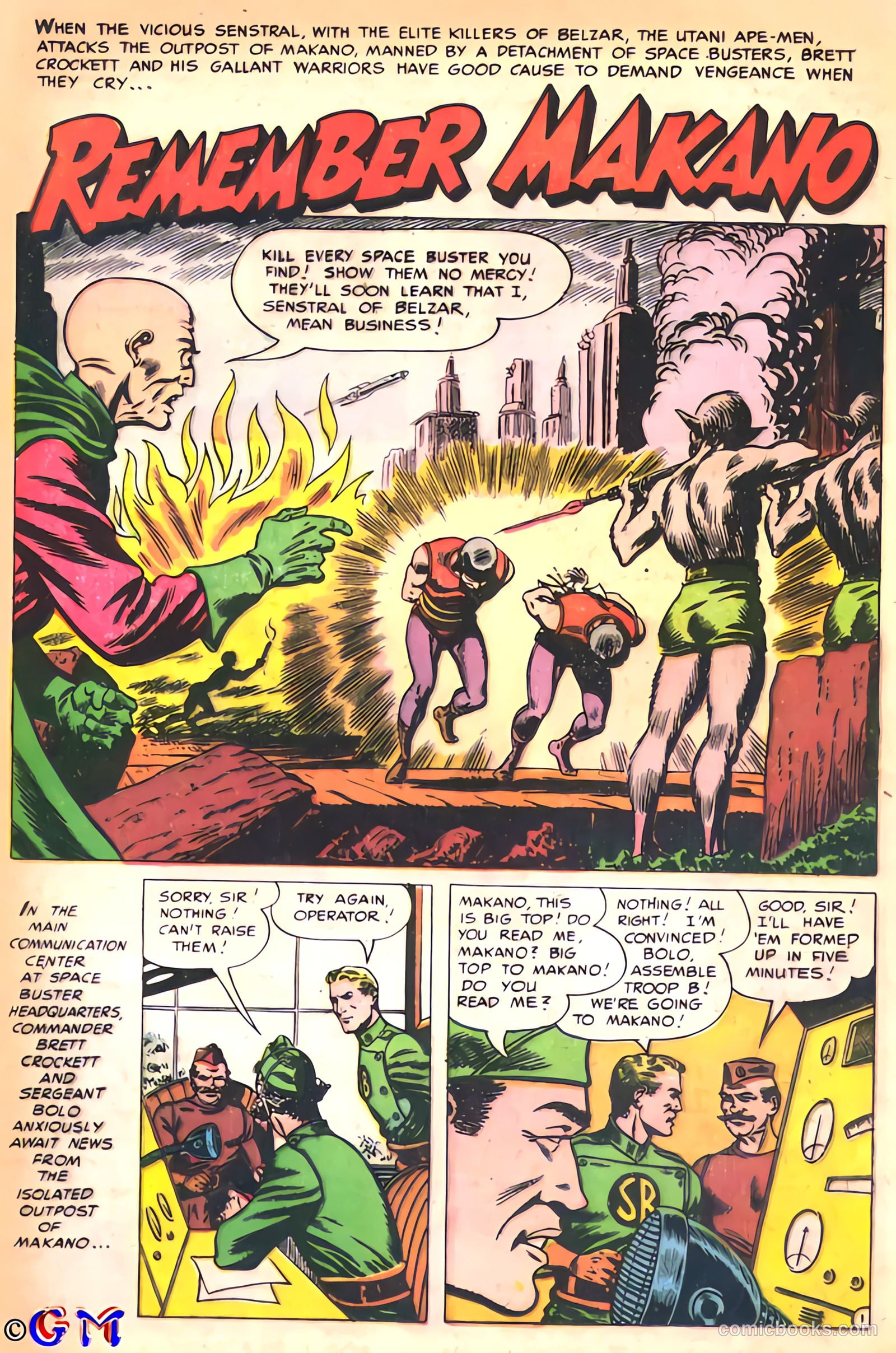 Space Busters #2 (1952) — page 11 of 36