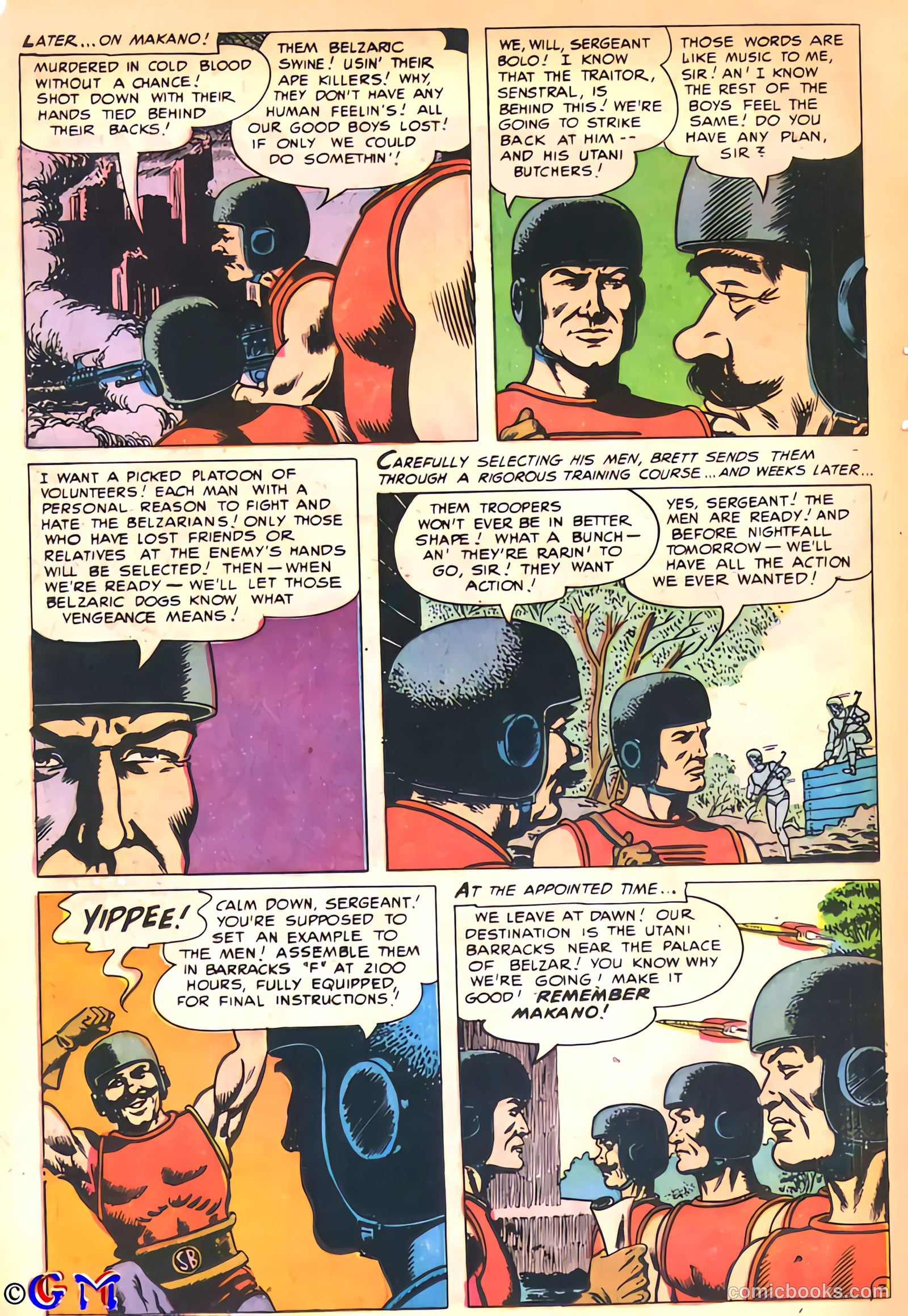 Space Busters #2 (1952) — page 12 of 36