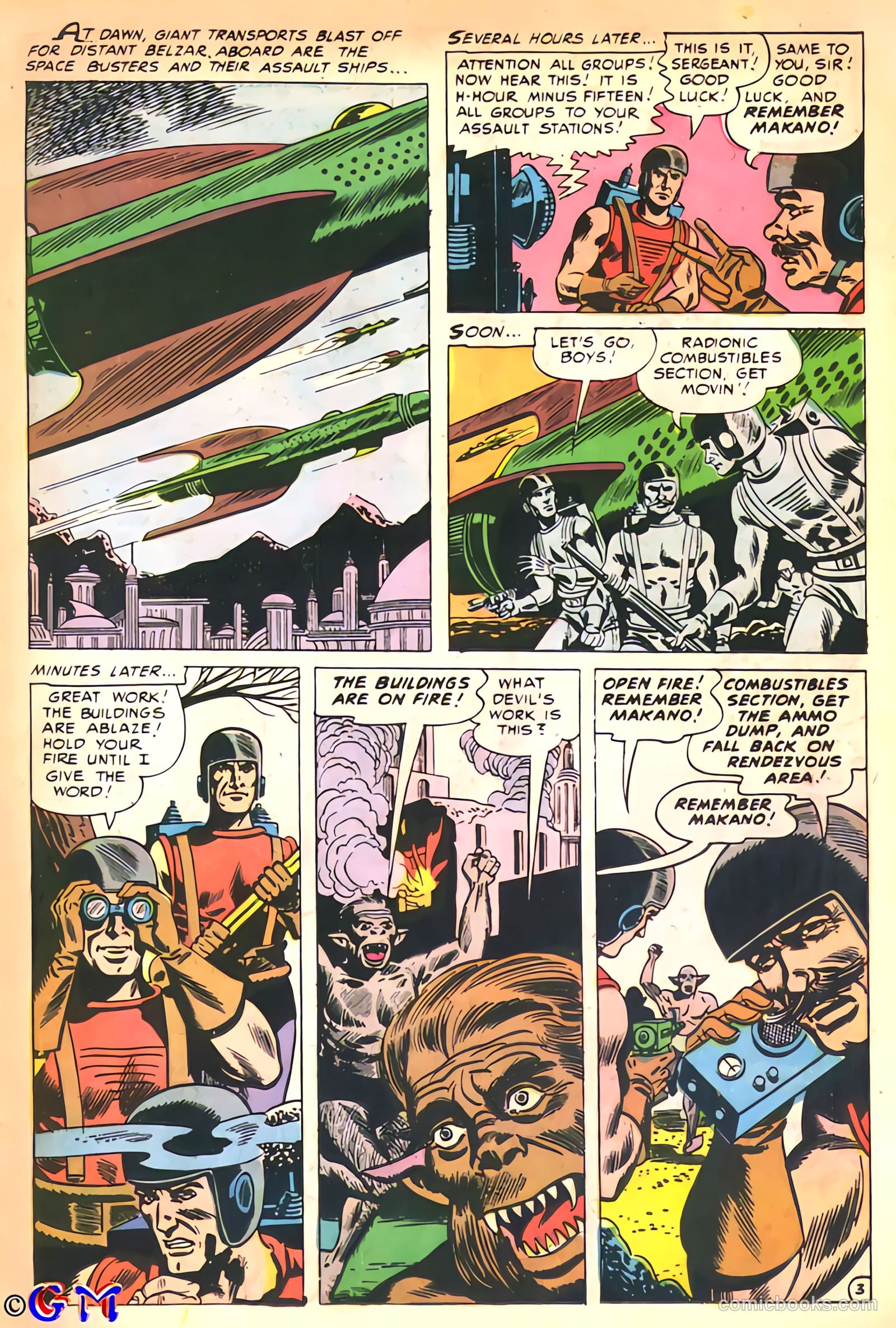 Space Busters #2 (1952) — page 13 of 36