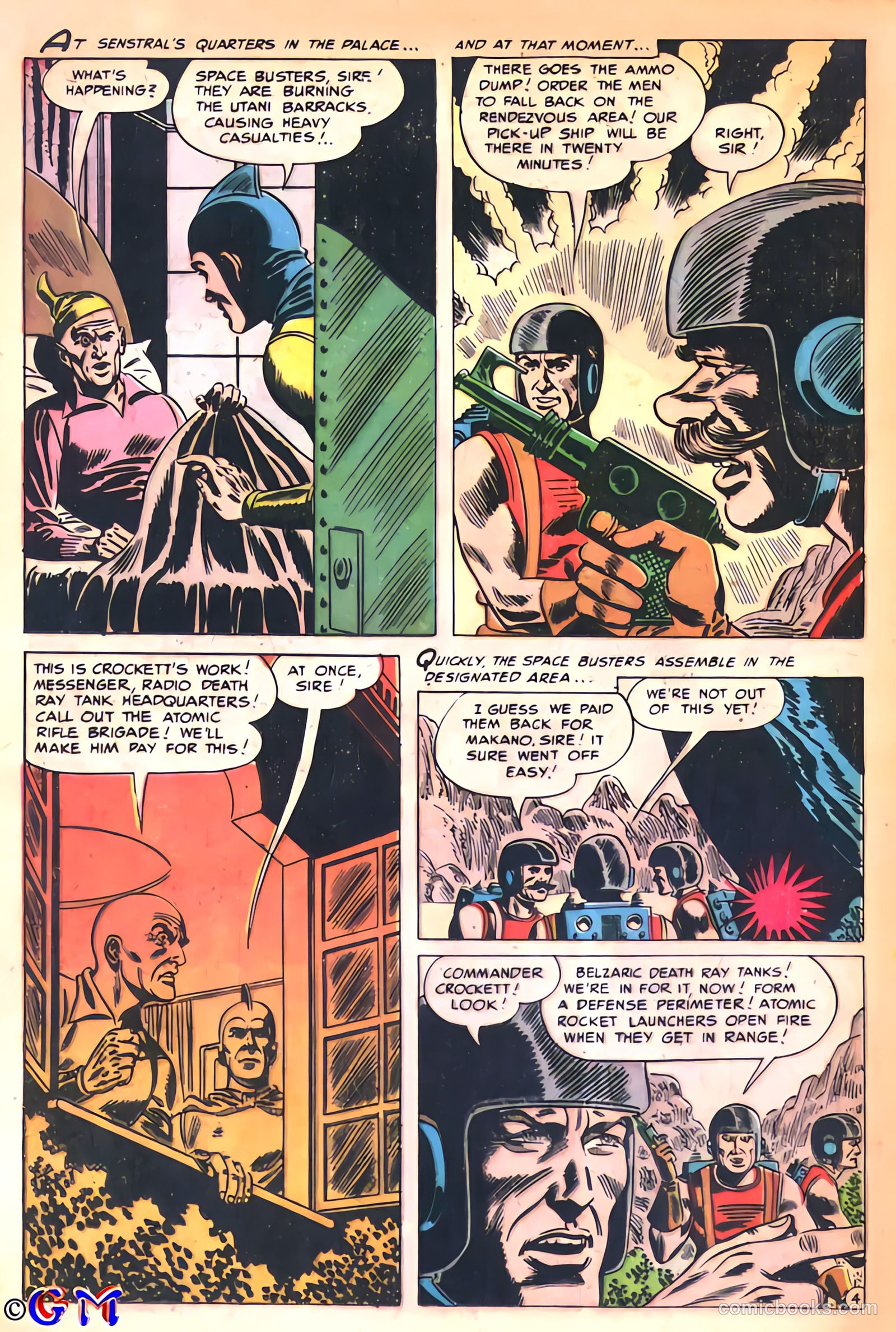 Space Busters #2 (1952) — page 14 of 36