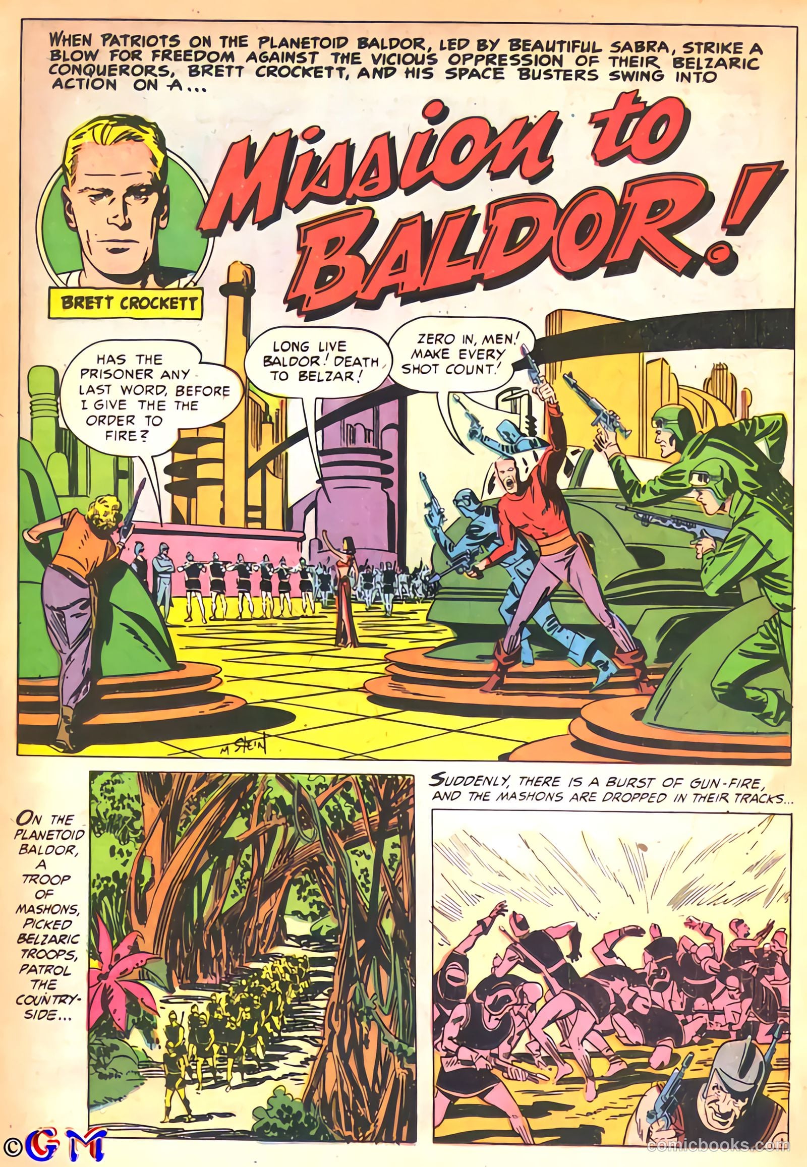 Space Busters #2 (1952) — page 21 of 36