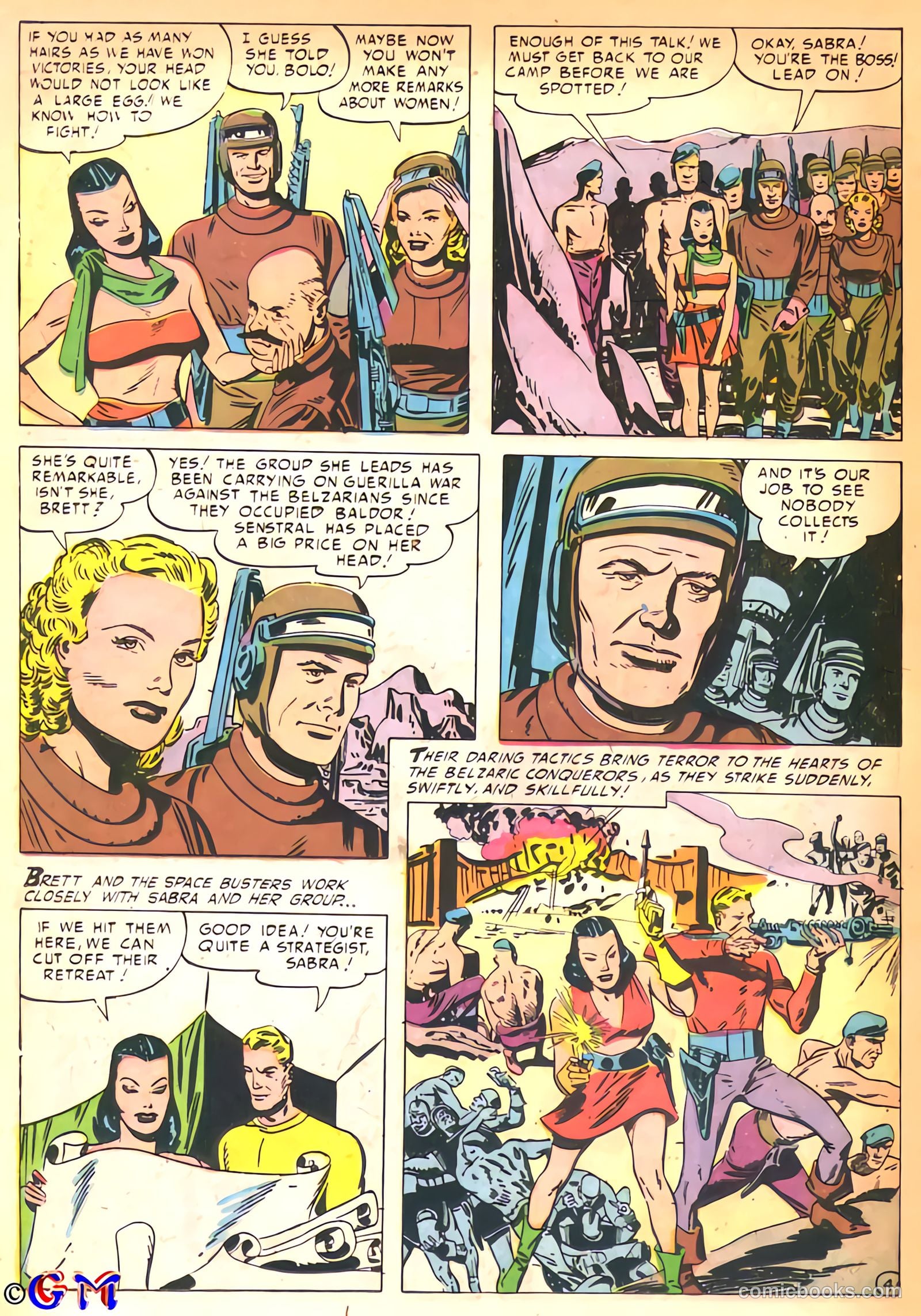 Space Busters #2 (1952) — page 24 of 36