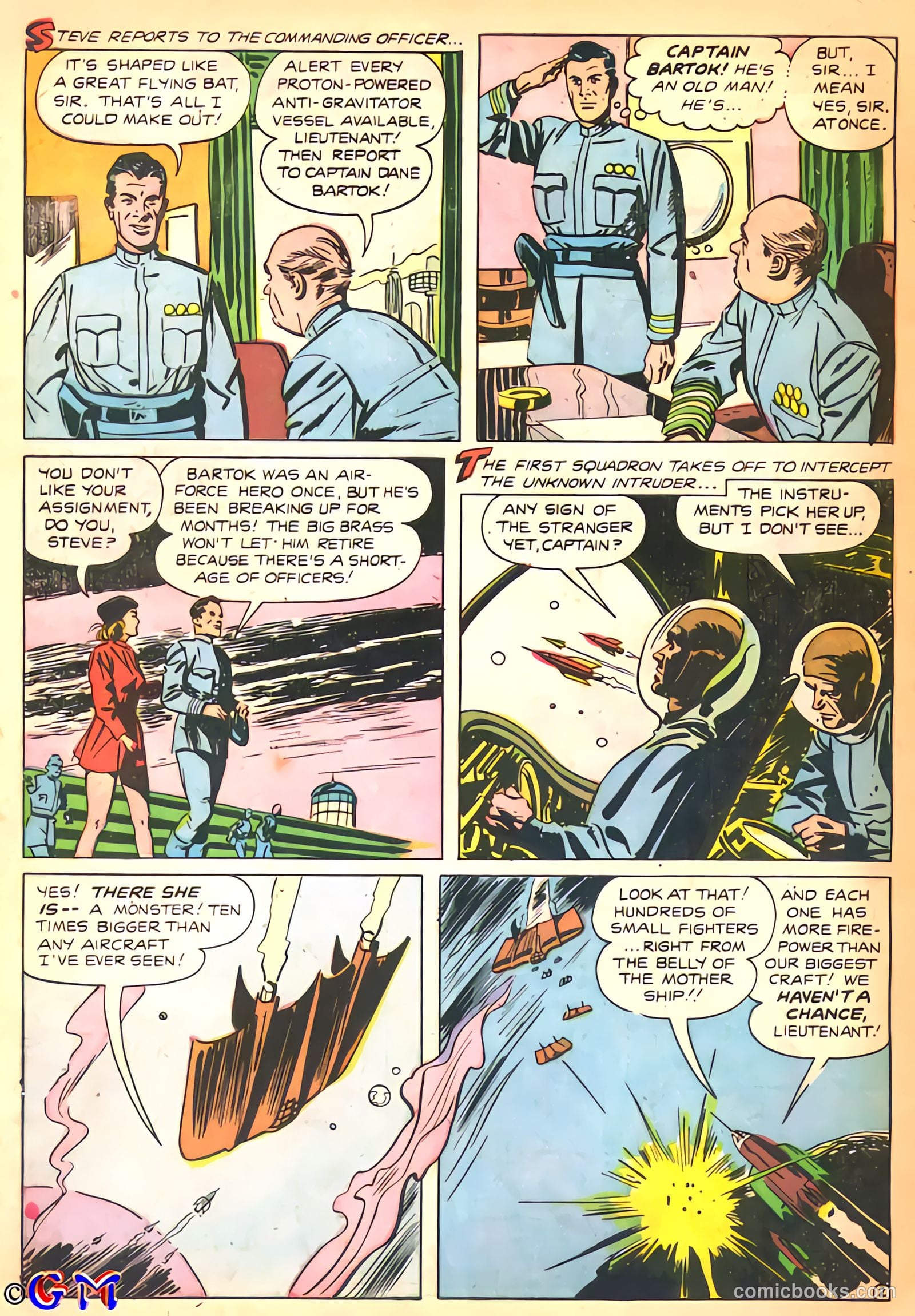 Space Busters #2 (1952) — page 28 of 36