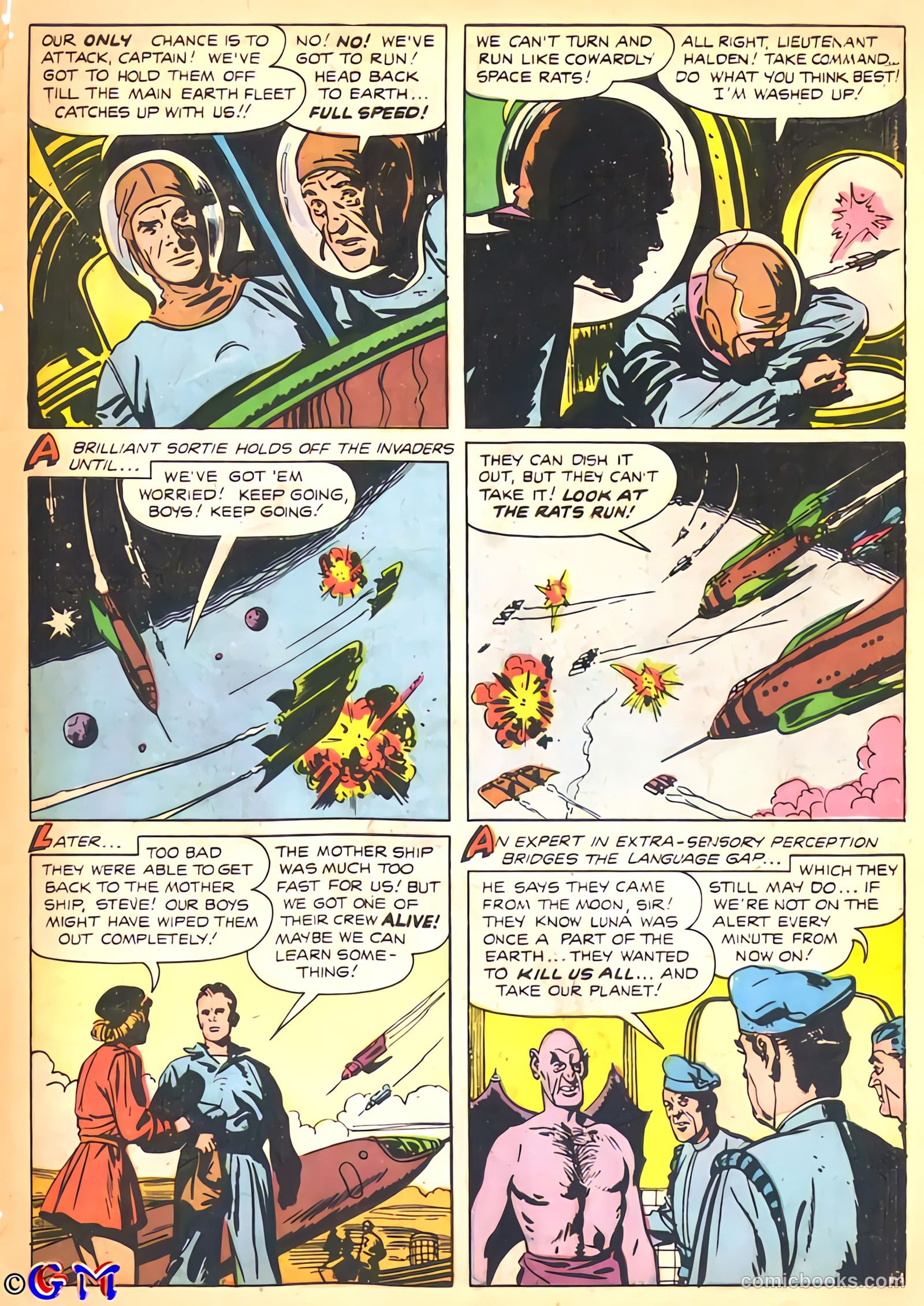 Space Busters #2 (1952) — page 29 of 36