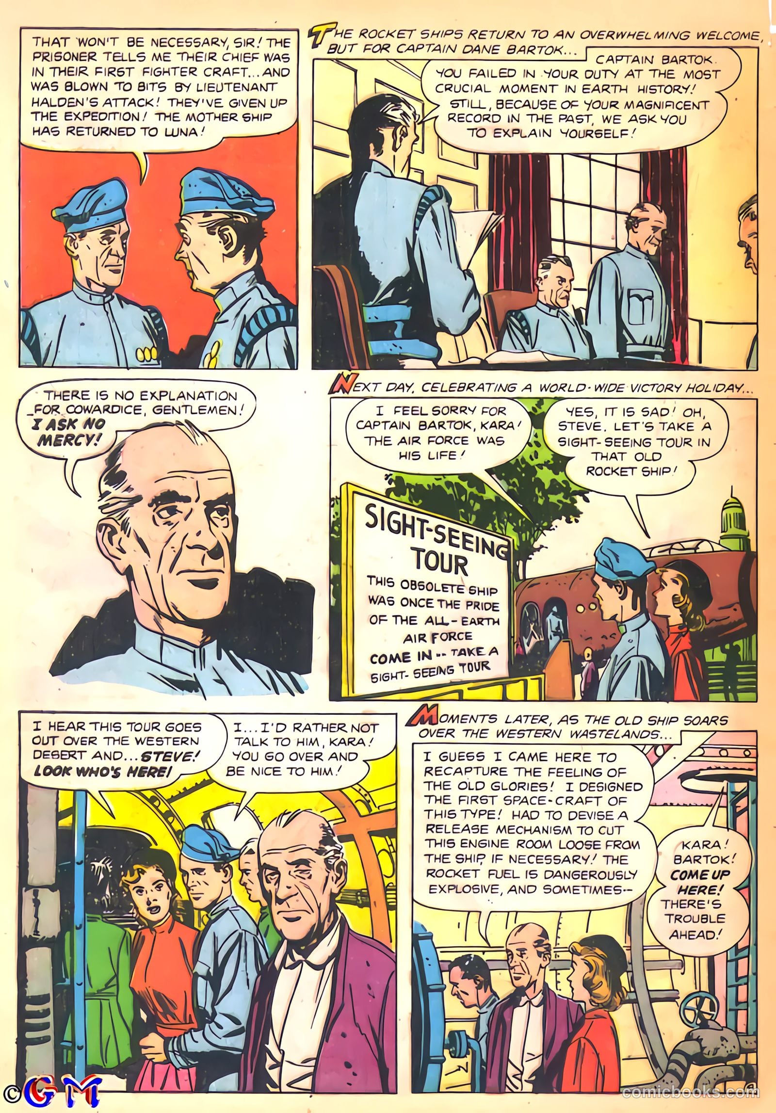 Space Busters #2 (1952) — page 30 of 36