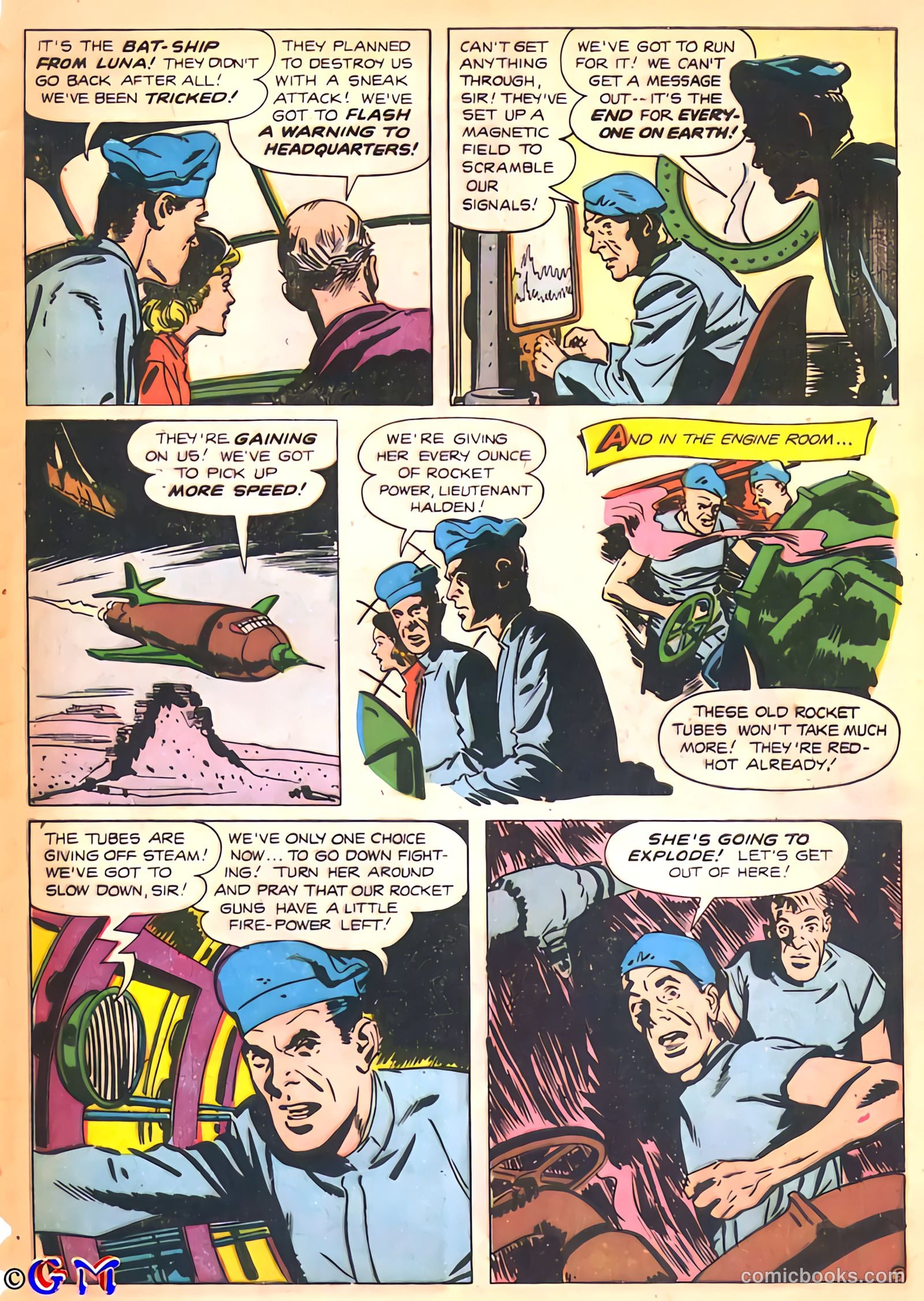 Space Busters #2 (1952) — page 31 of 36
