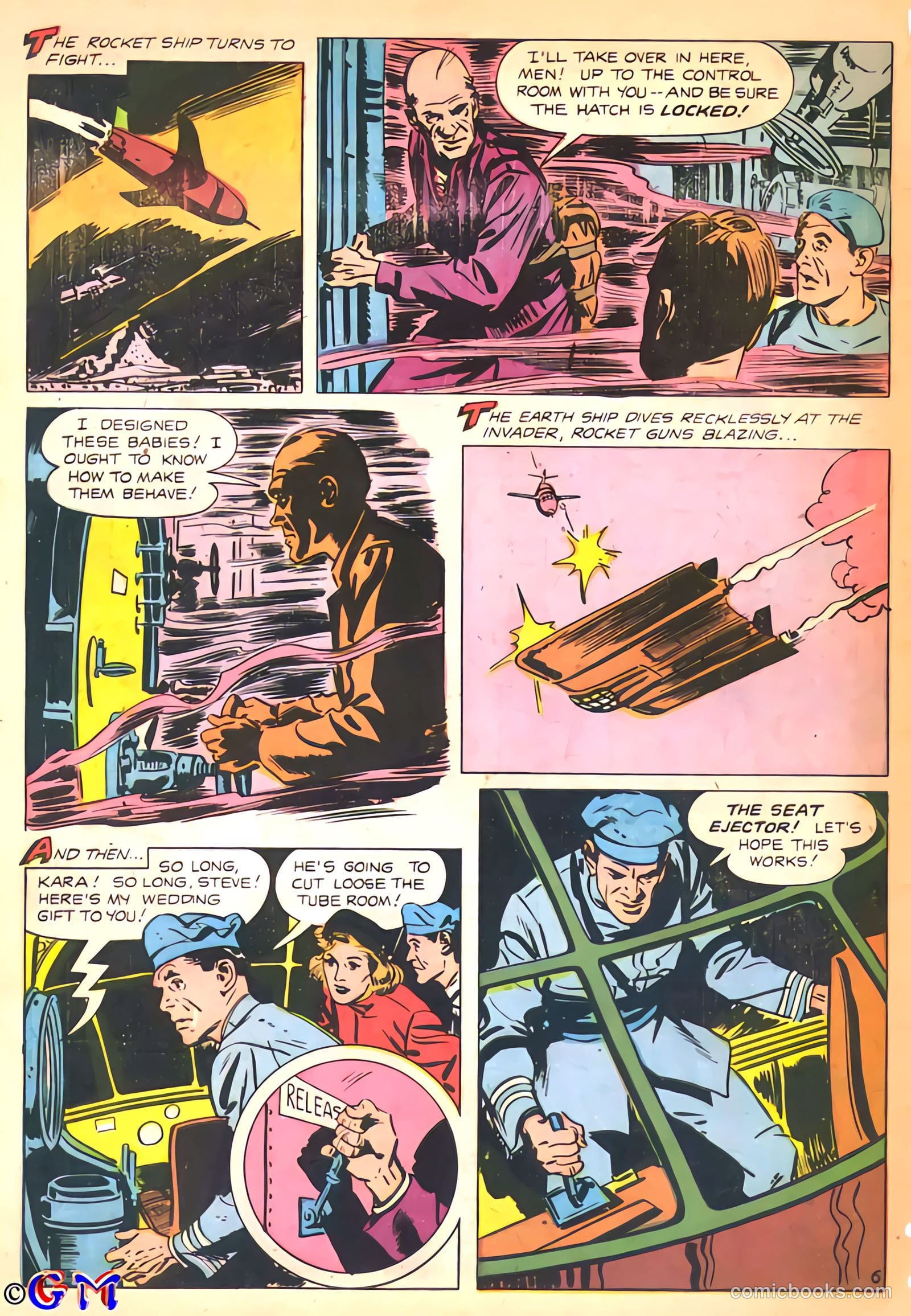 Space Busters #2 (1952) — page 32 of 36