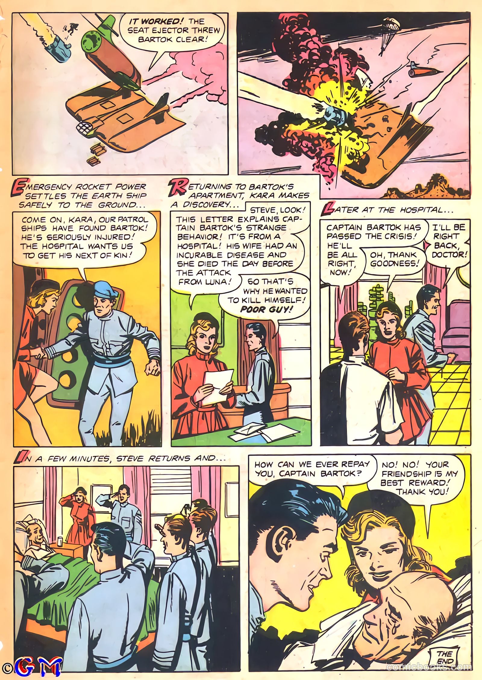 Space Busters #2 (1952) — page 33 of 36