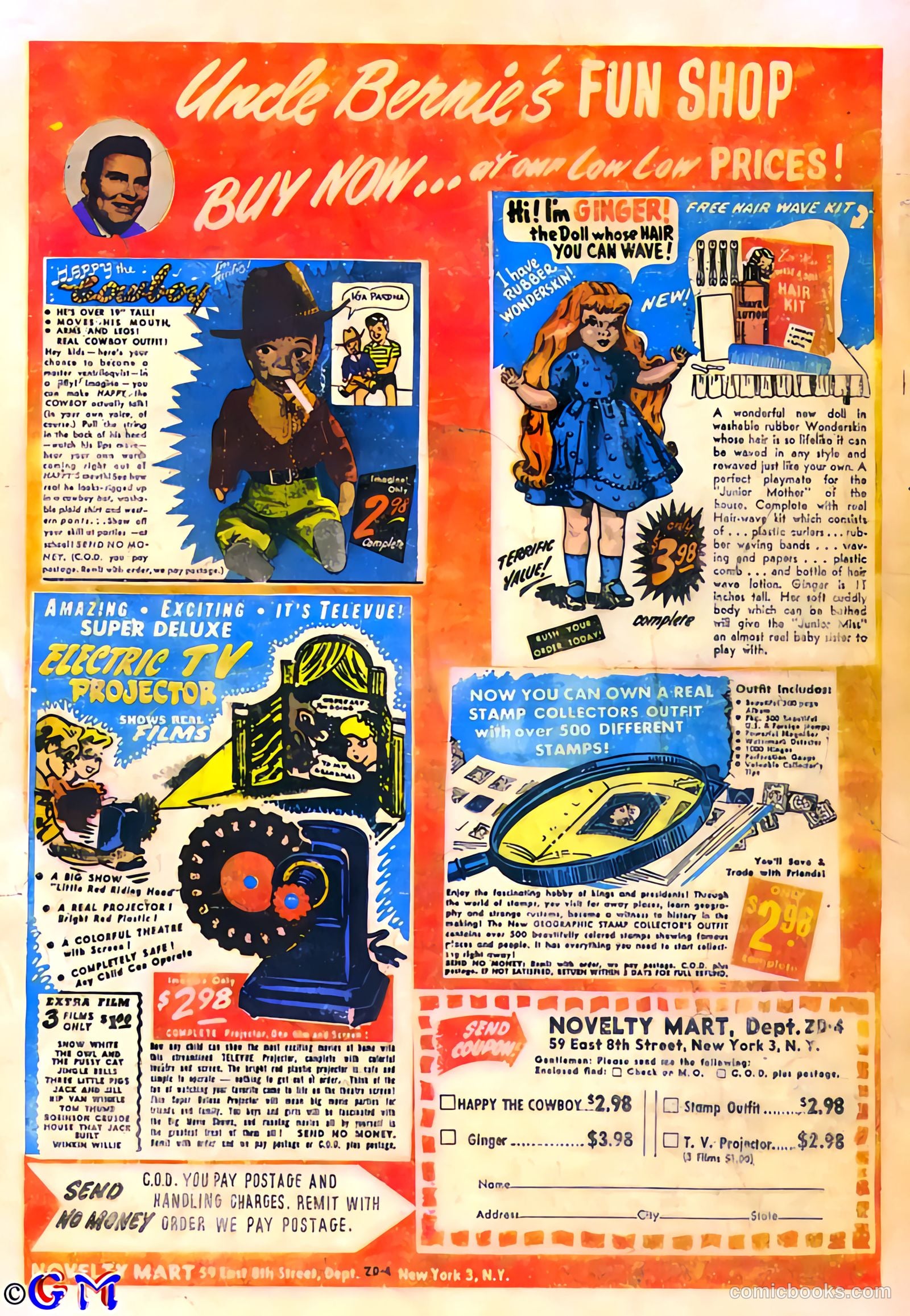 Space Busters #2 (1952) — page 36 of 36