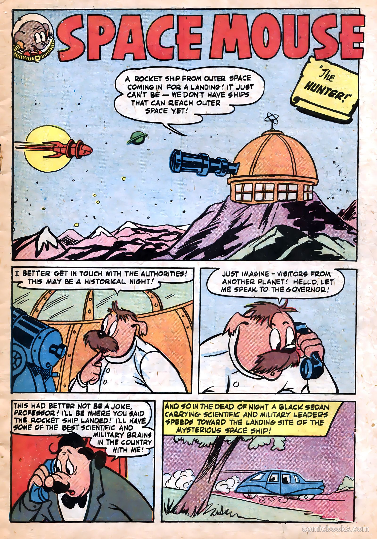 Space Comics #4 (1954) — page 3 of 36