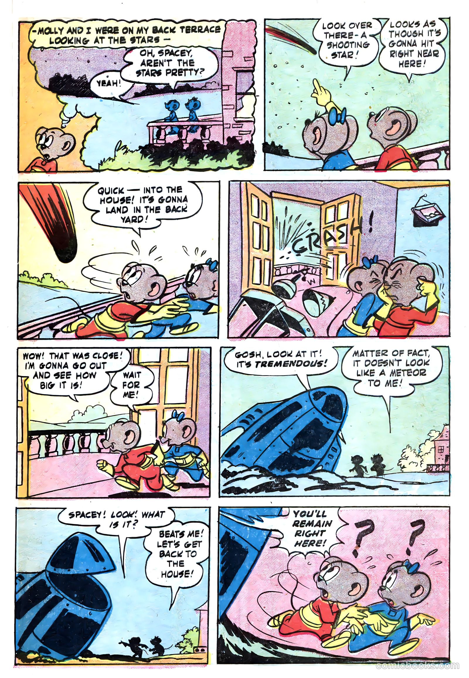 Space Comics #4 (1954) — page 5 of 36