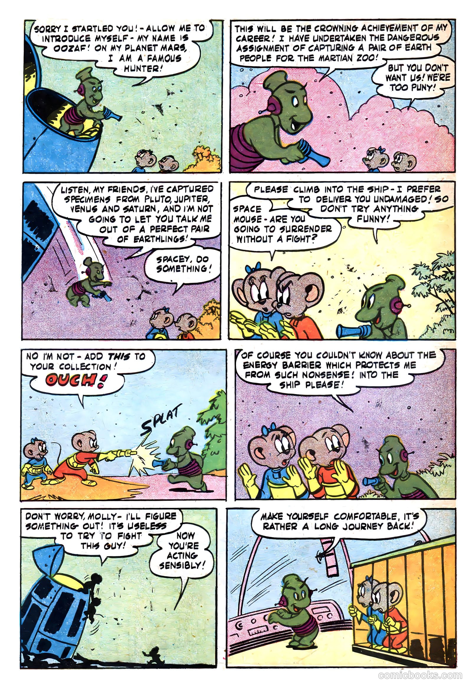 Space Comics #4 (1954) — page 6 of 36