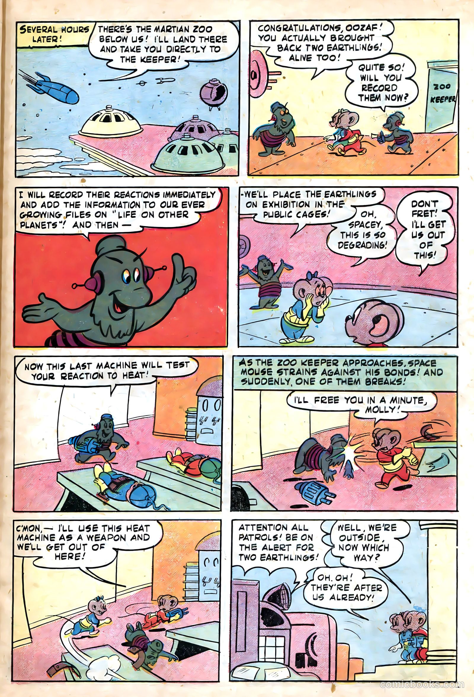 Space Comics #4 (1954) — page 7 of 36