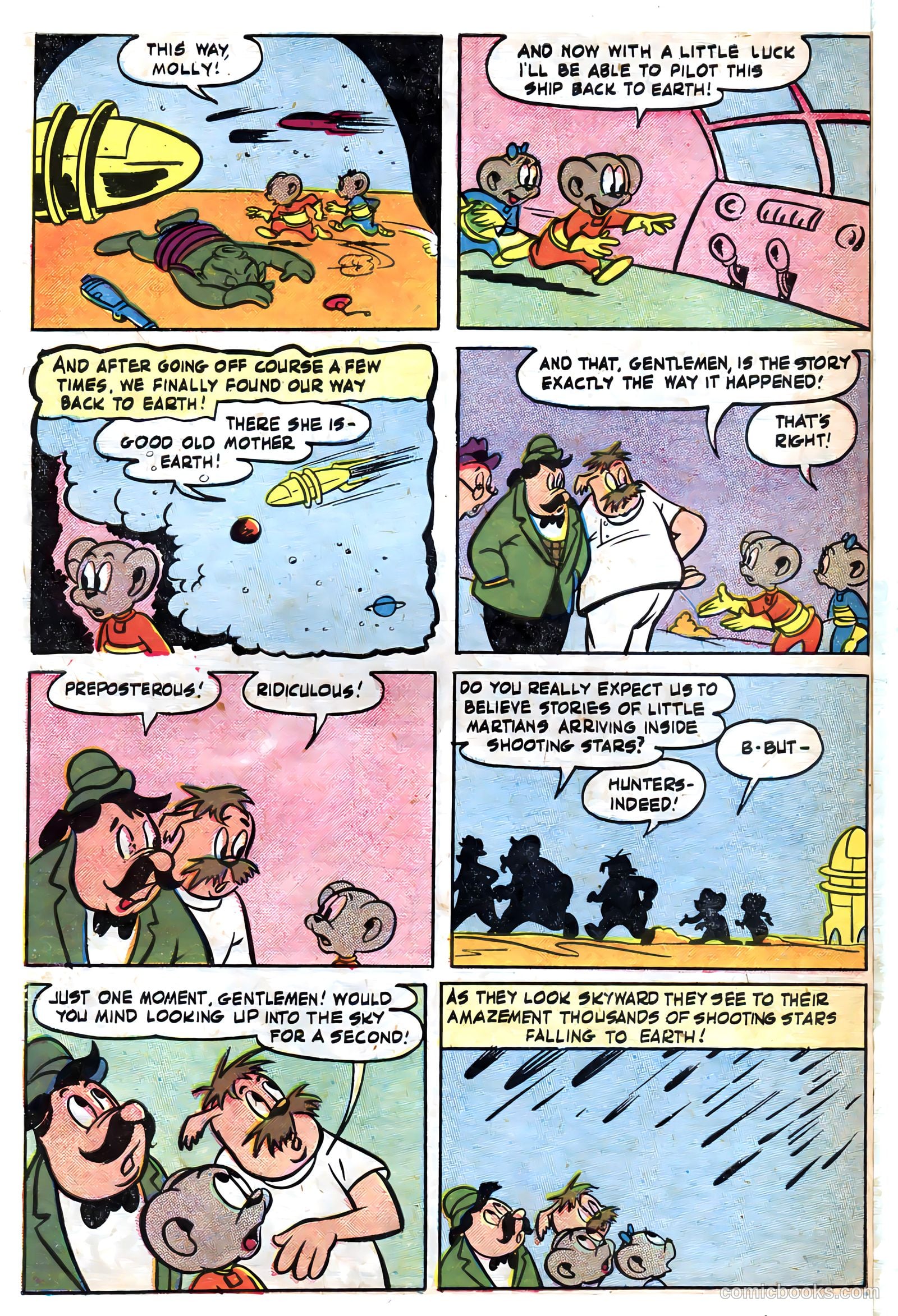 Space Comics #4 (1954) — page 10 of 36