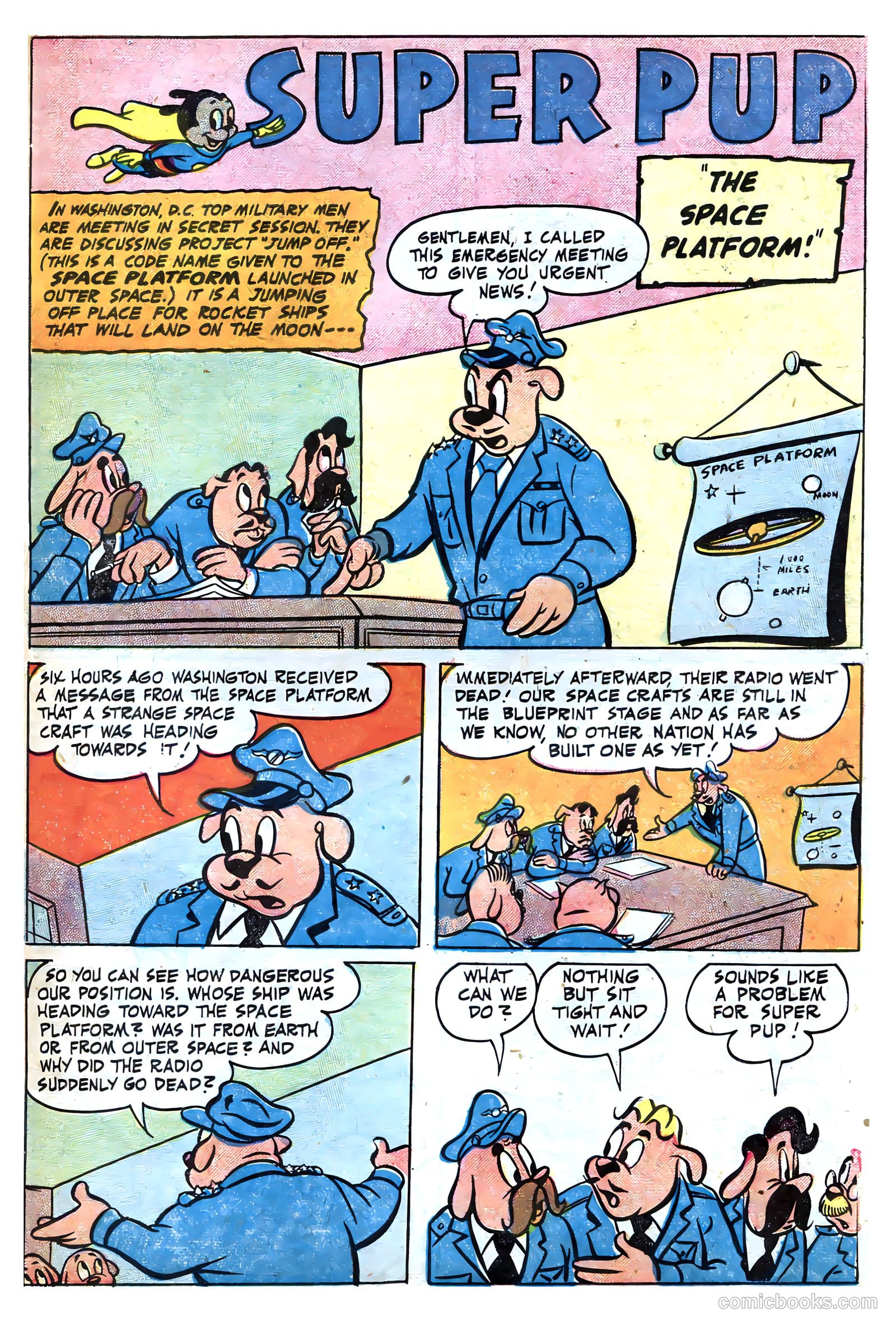 Space Comics #4 (1954) — page 11 of 36