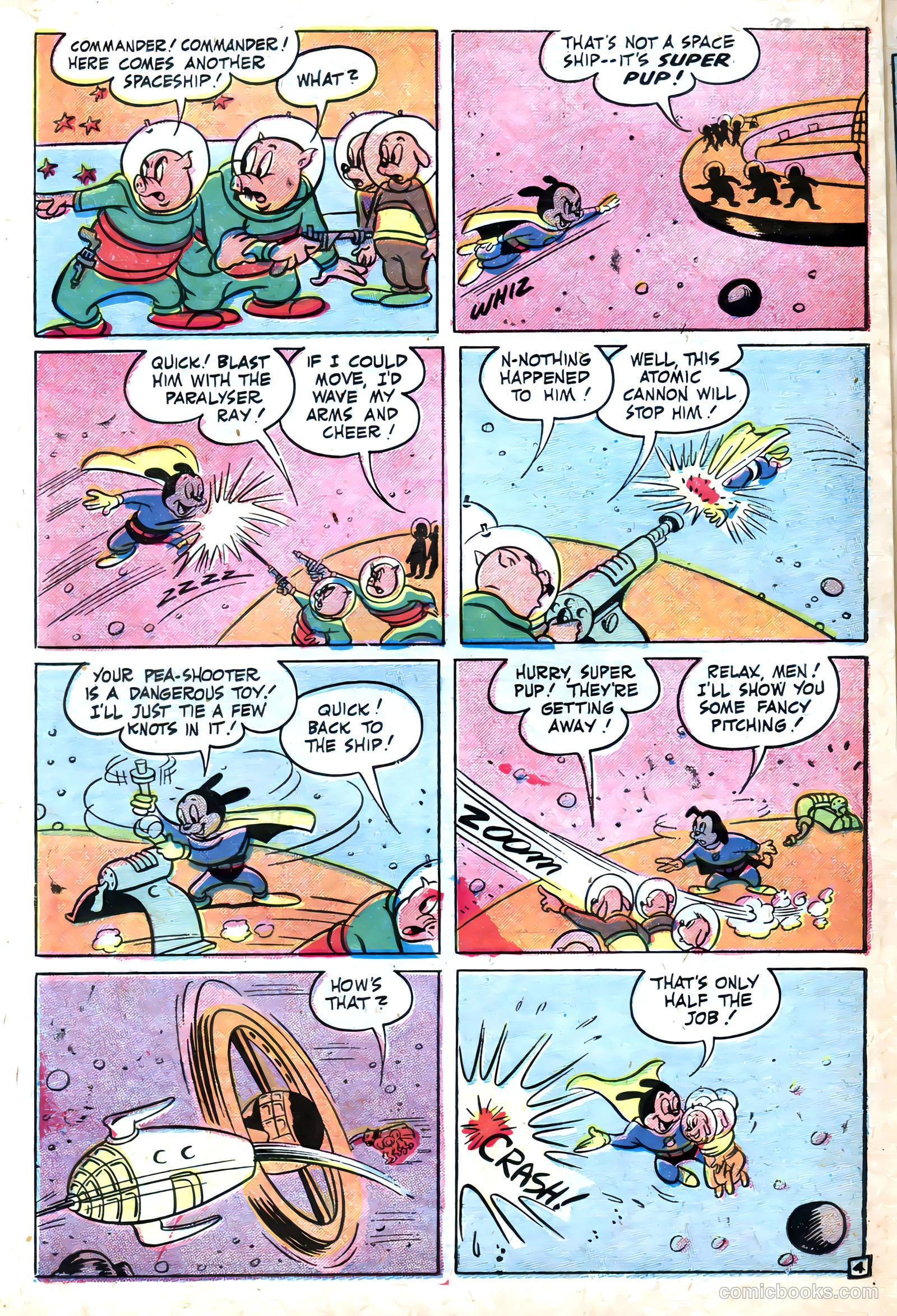 Space Comics #4 (1954) — page 14 of 36