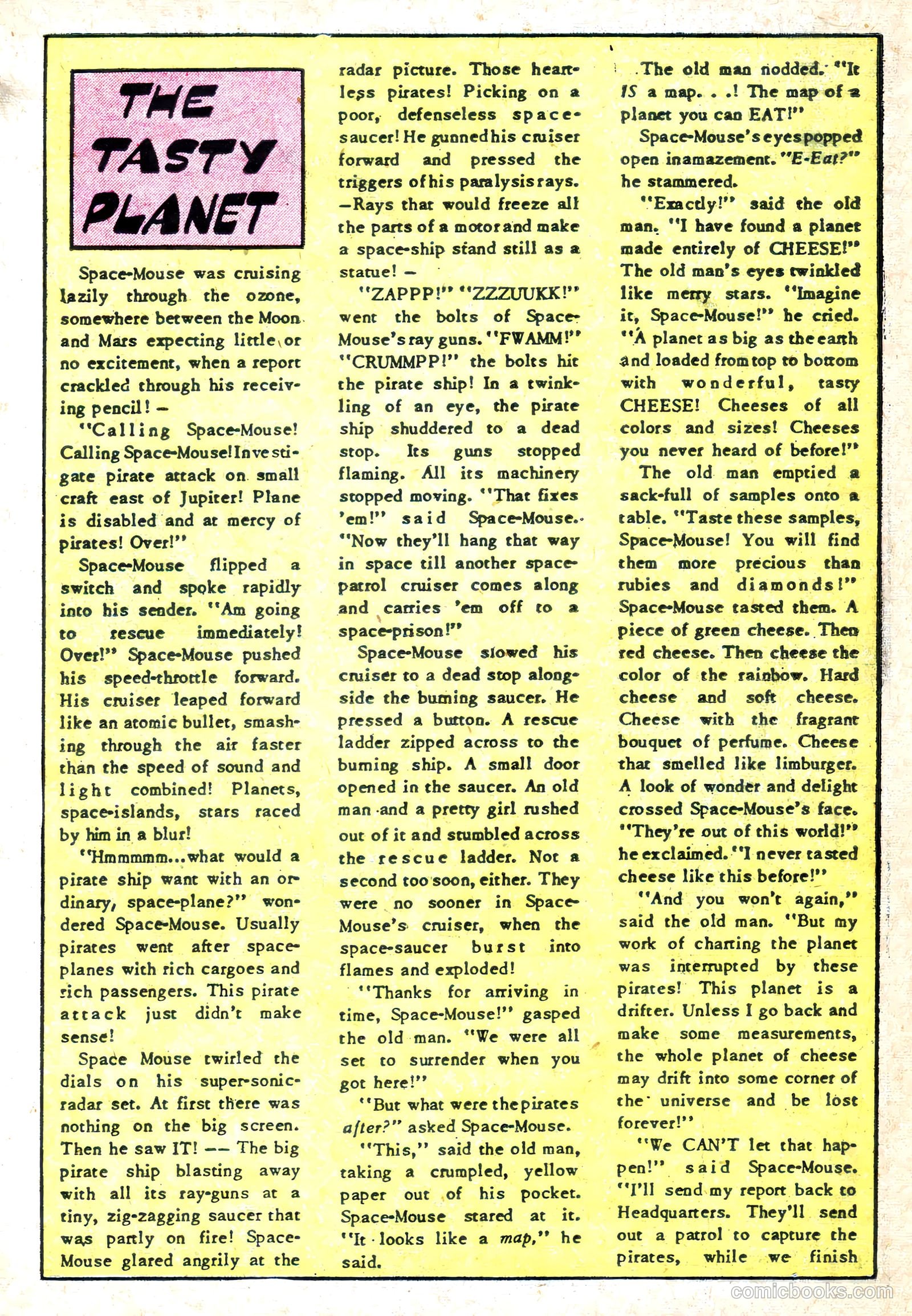 Space Comics #4 (1954) — page 18 of 36