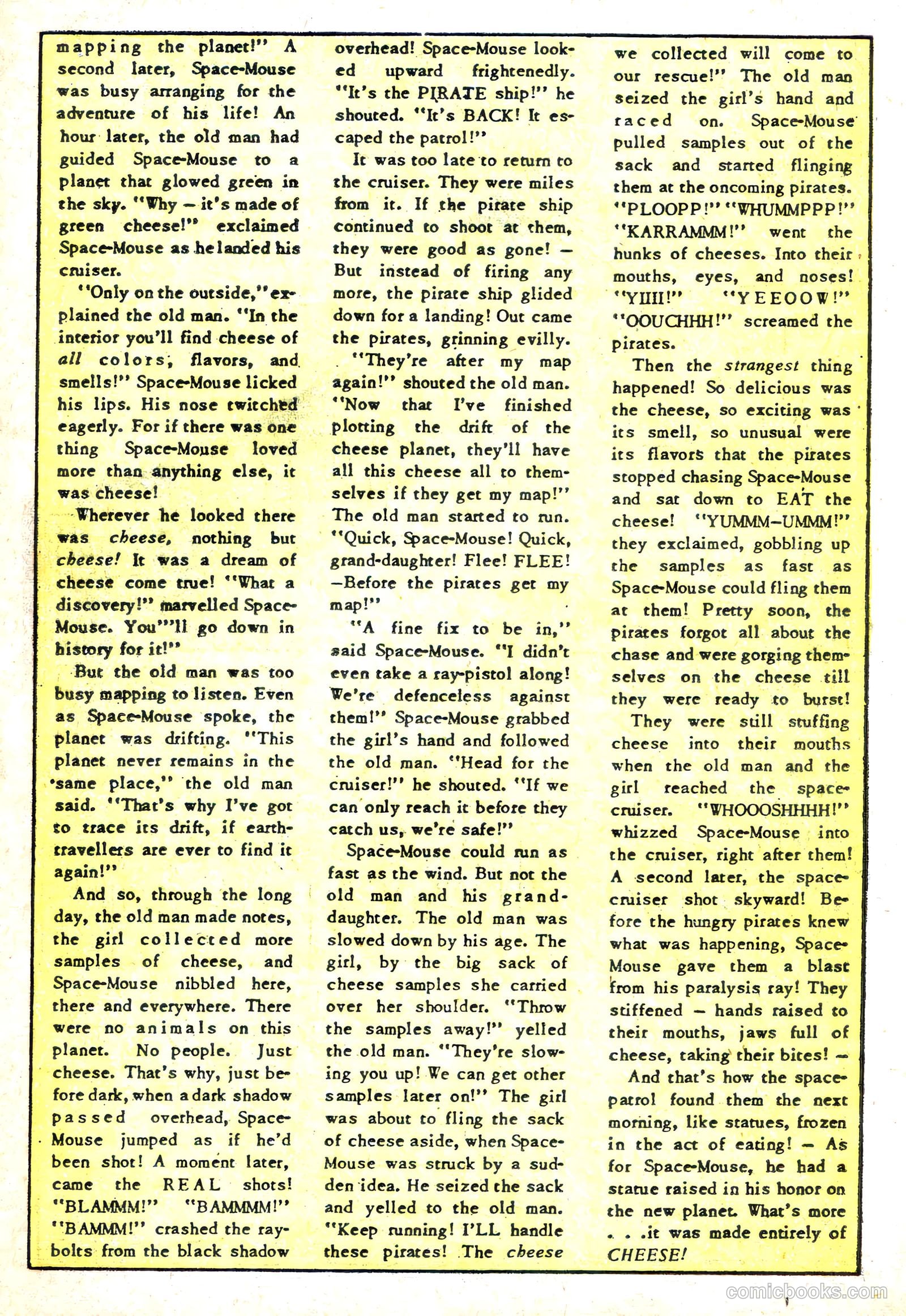 Space Comics #4 (1954) — page 19 of 36