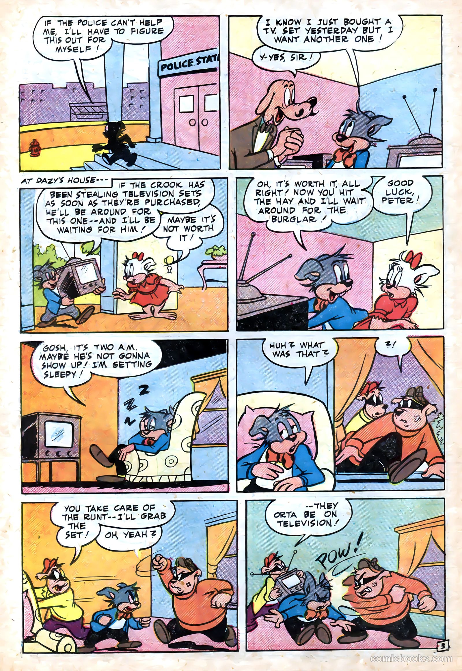Space Comics #4 (1954) — page 22 of 36