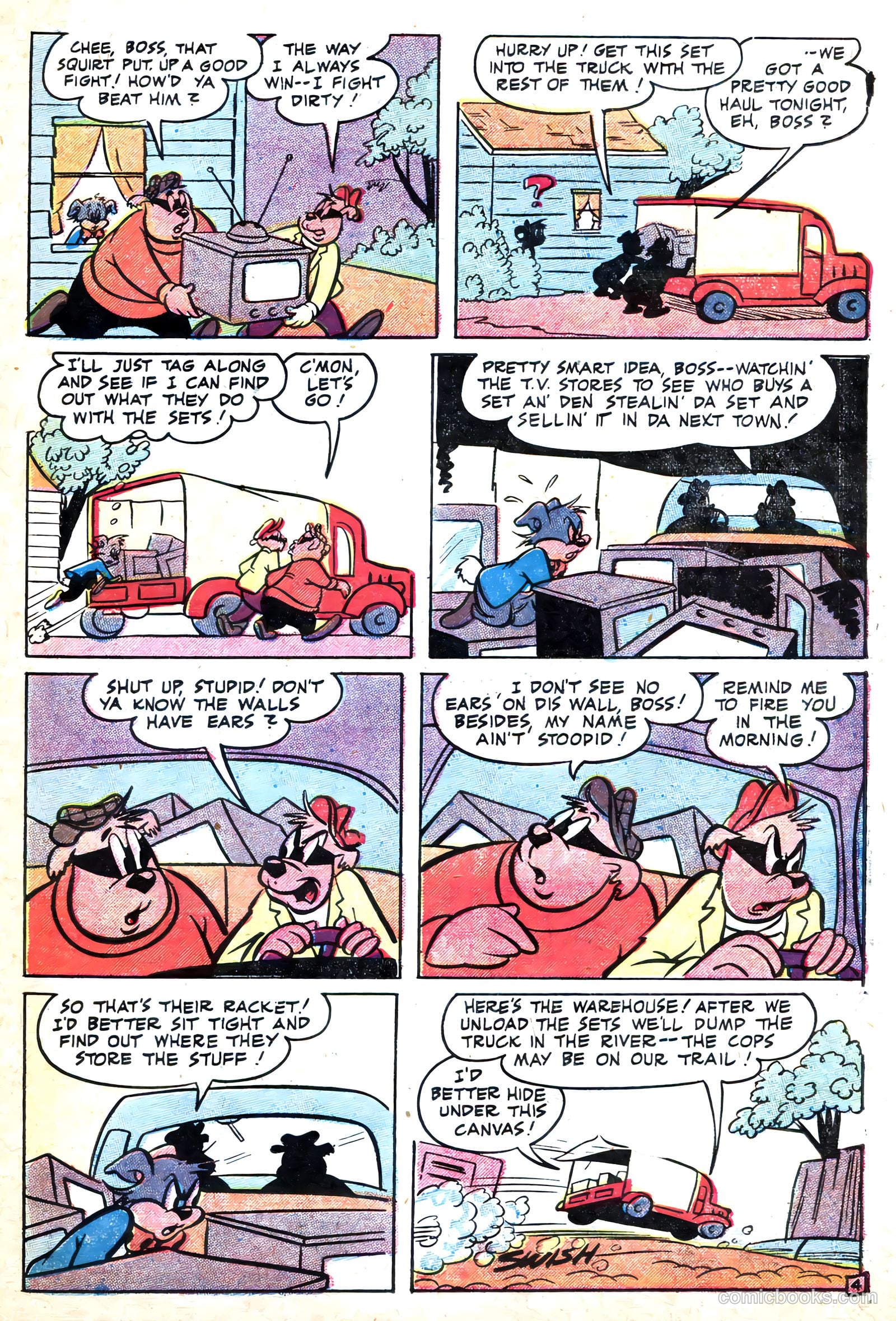 Space Comics #4 (1954) — page 23 of 36