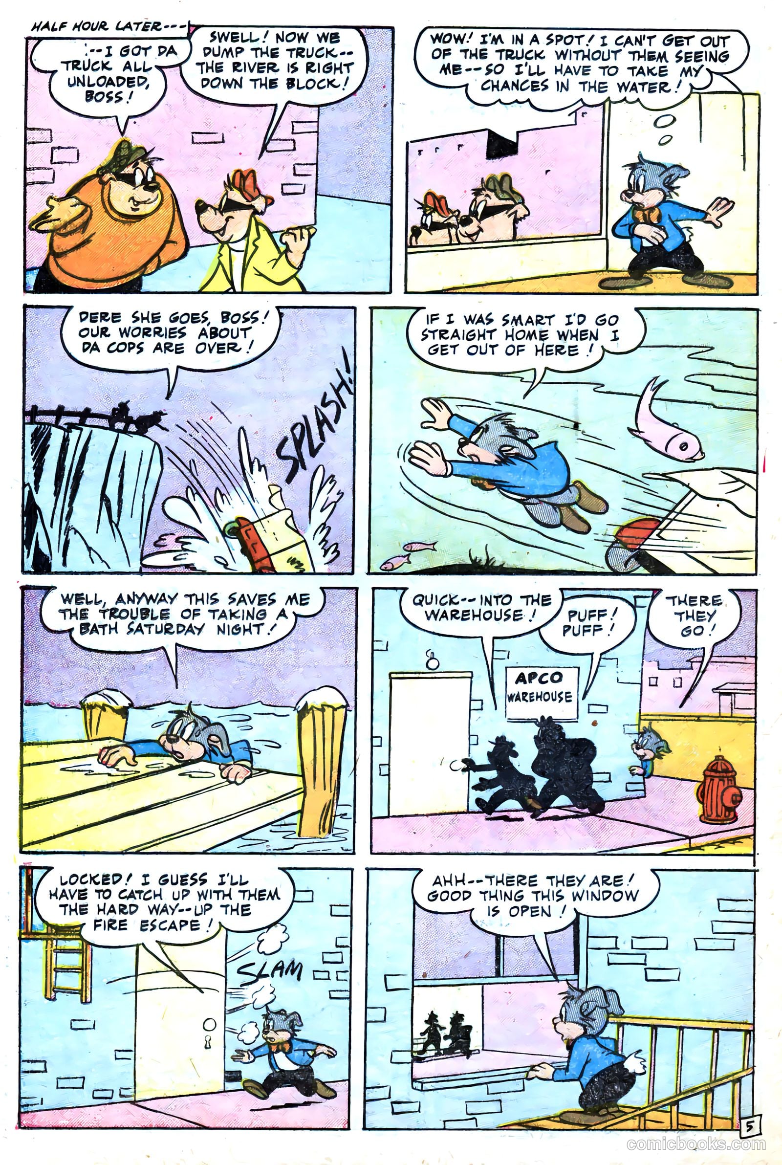 Space Comics #4 (1954) — page 24 of 36