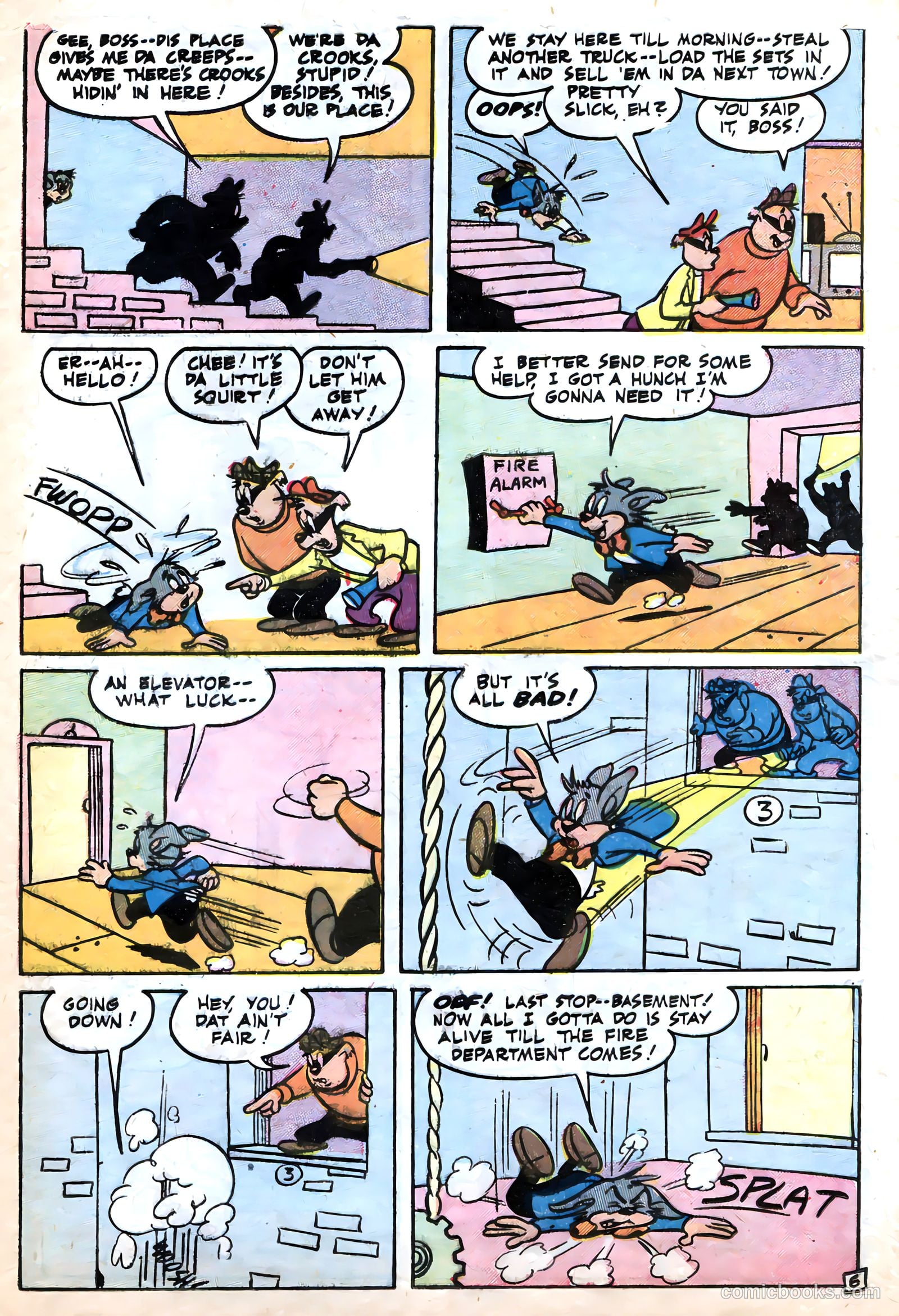 Space Comics #4 (1954) — page 25 of 36