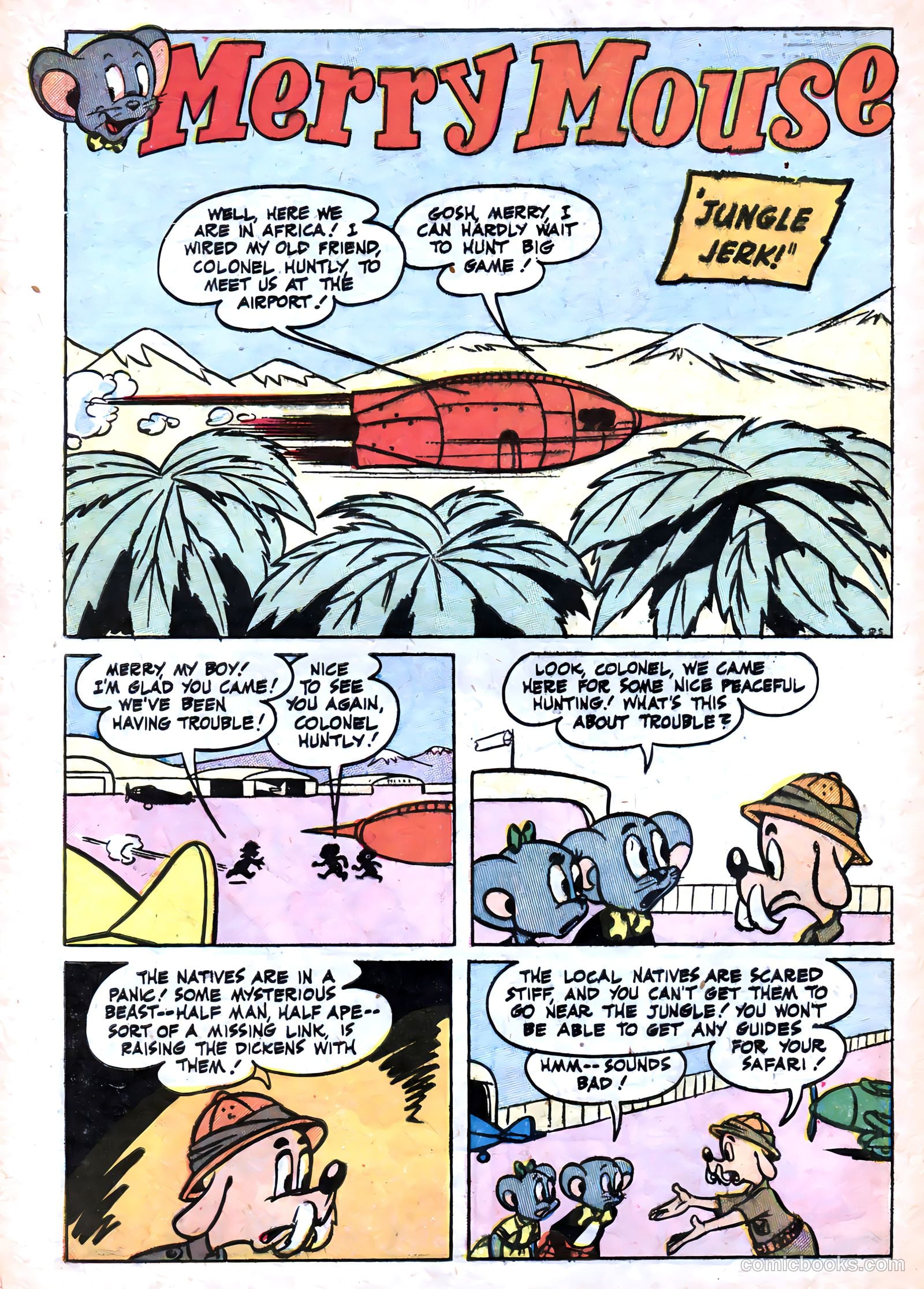 Space Comics #4 (1954) — page 28 of 36