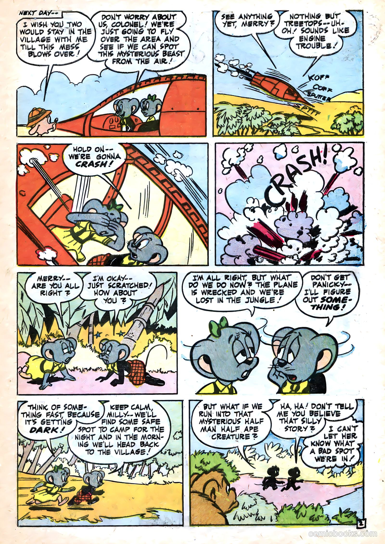 Space Comics #4 (1954) — page 29 of 36