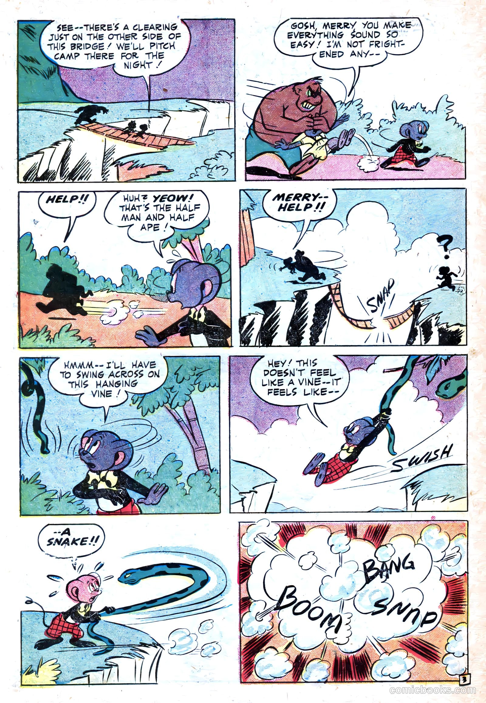 Space Comics #4 (1954) — page 30 of 36