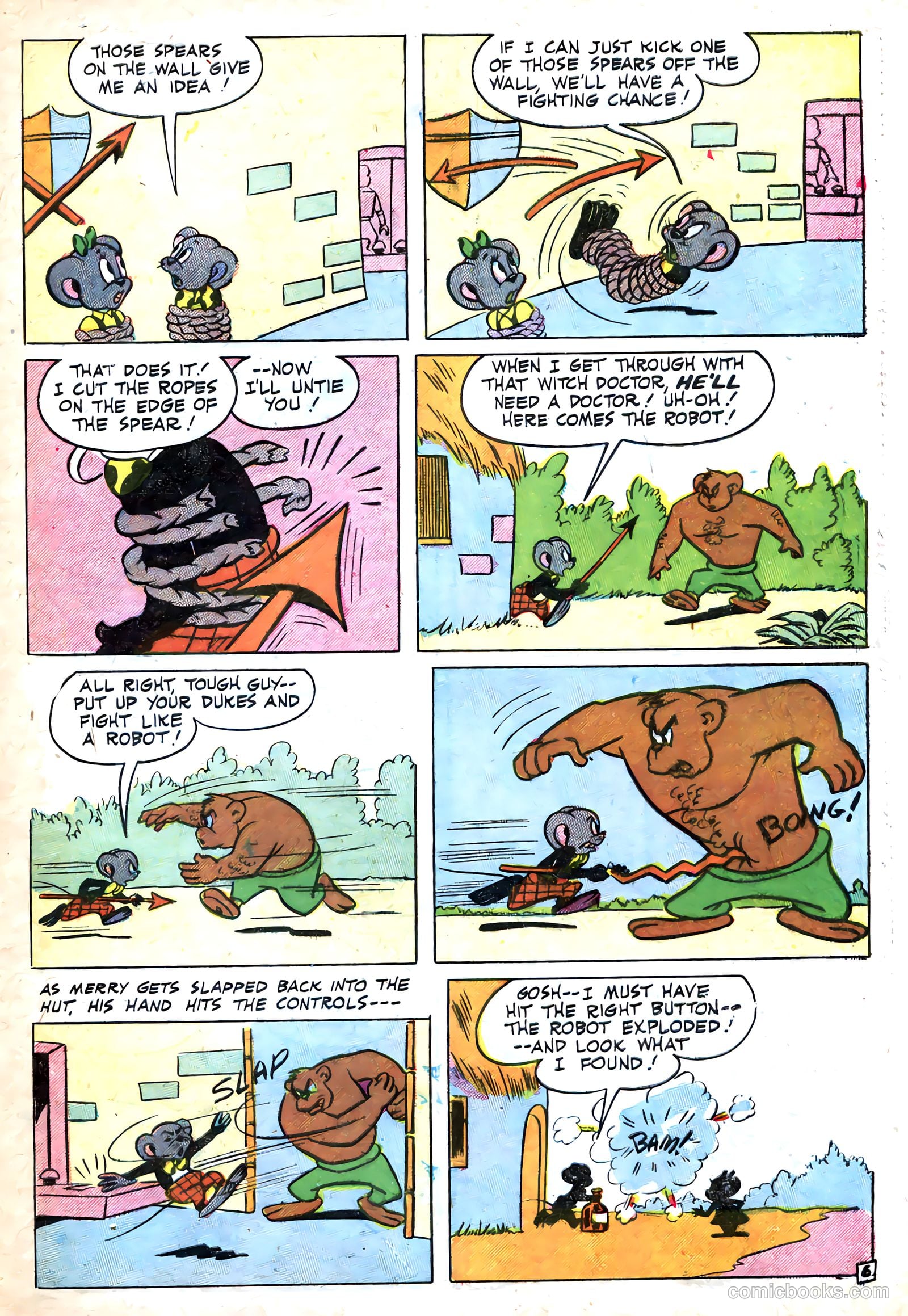 Space Comics #4 (1954) — page 33 of 36