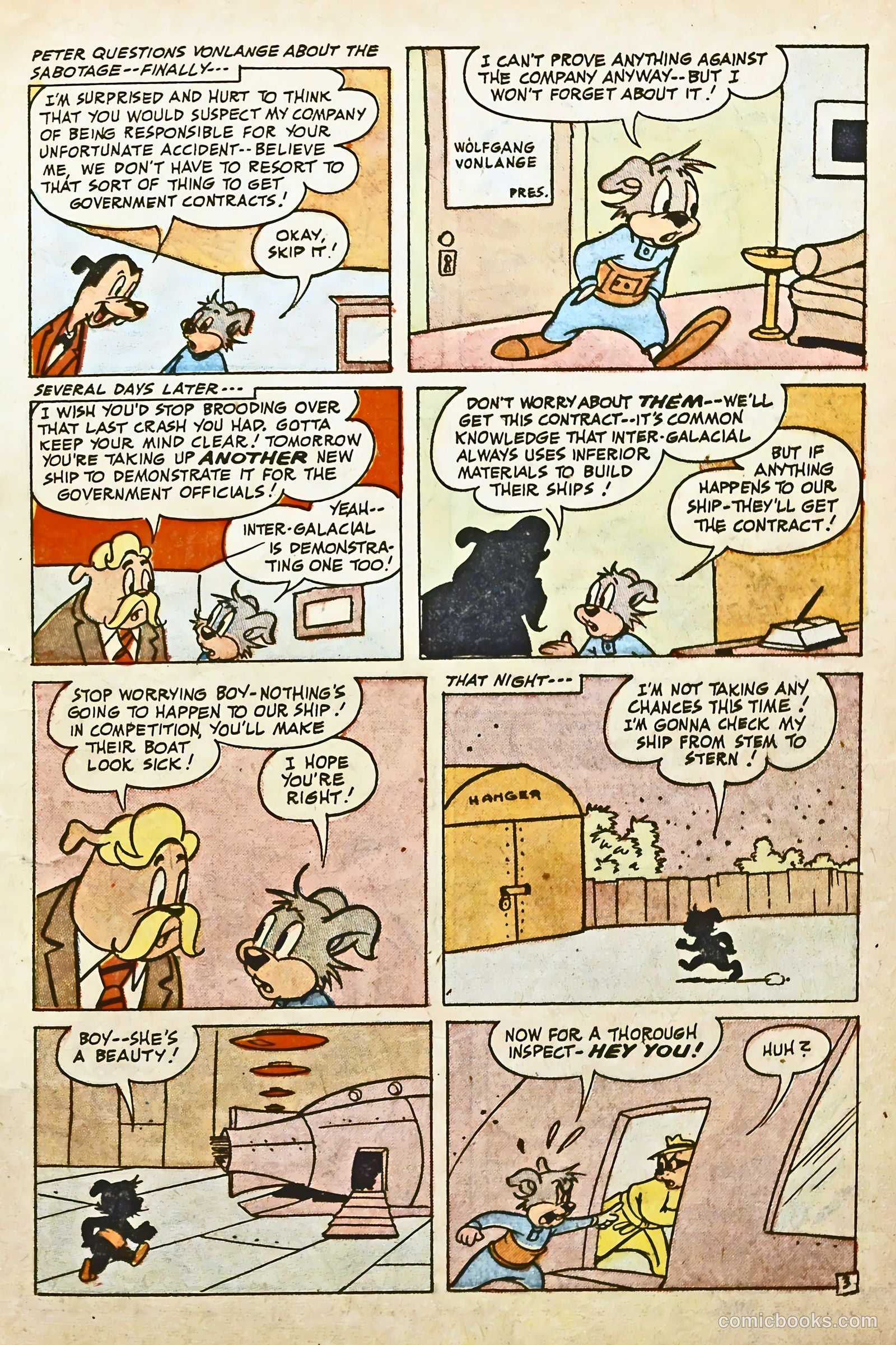 Space Comics #5 (1954) — page 11 of 36
