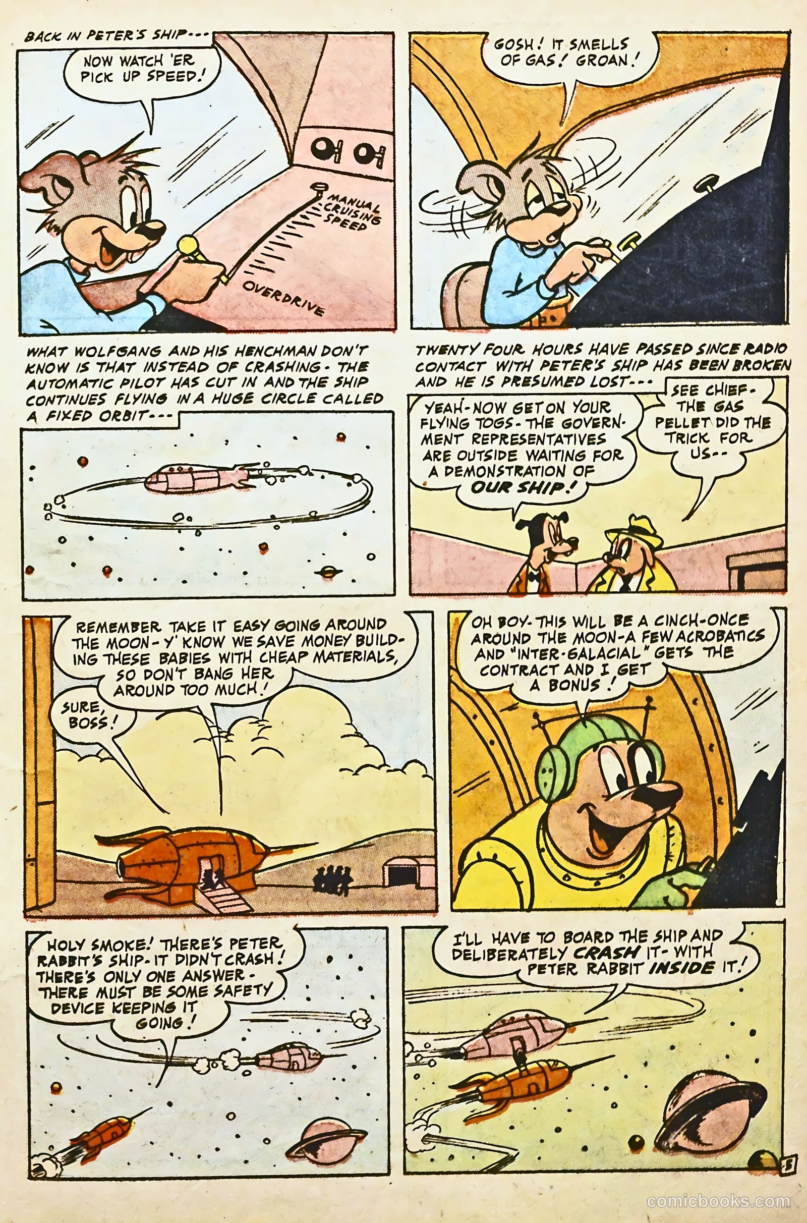 Space Comics #5 (1954) — page 13 of 36