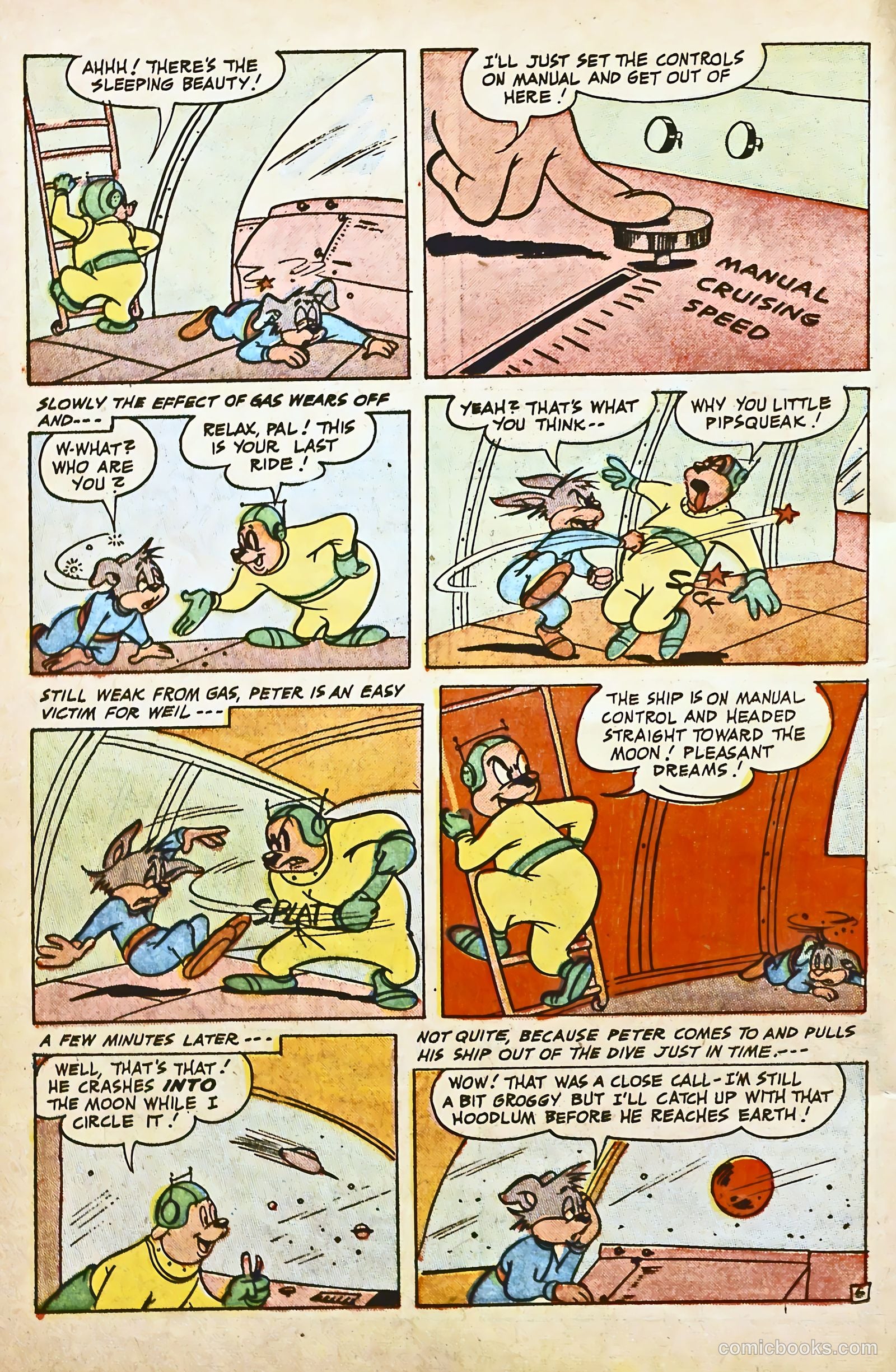 Space Comics #5 (1954) — page 14 of 36