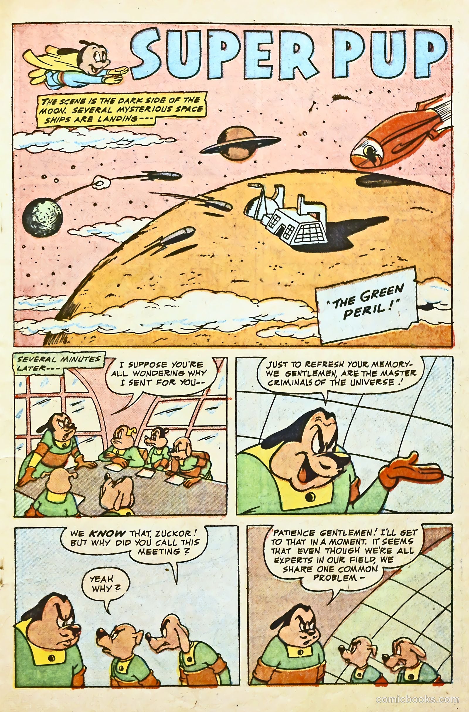 Space Comics #5 (1954) — page 19 of 36