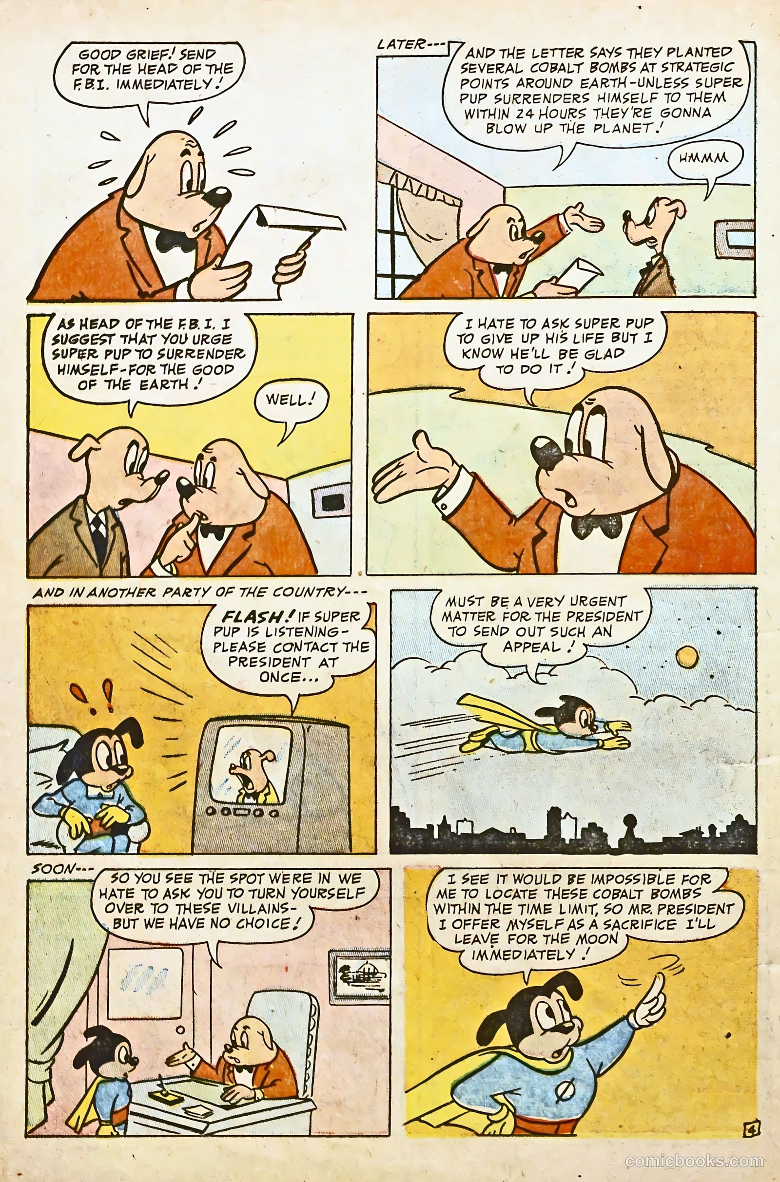 Space Comics #5 (1954) — page 22 of 36