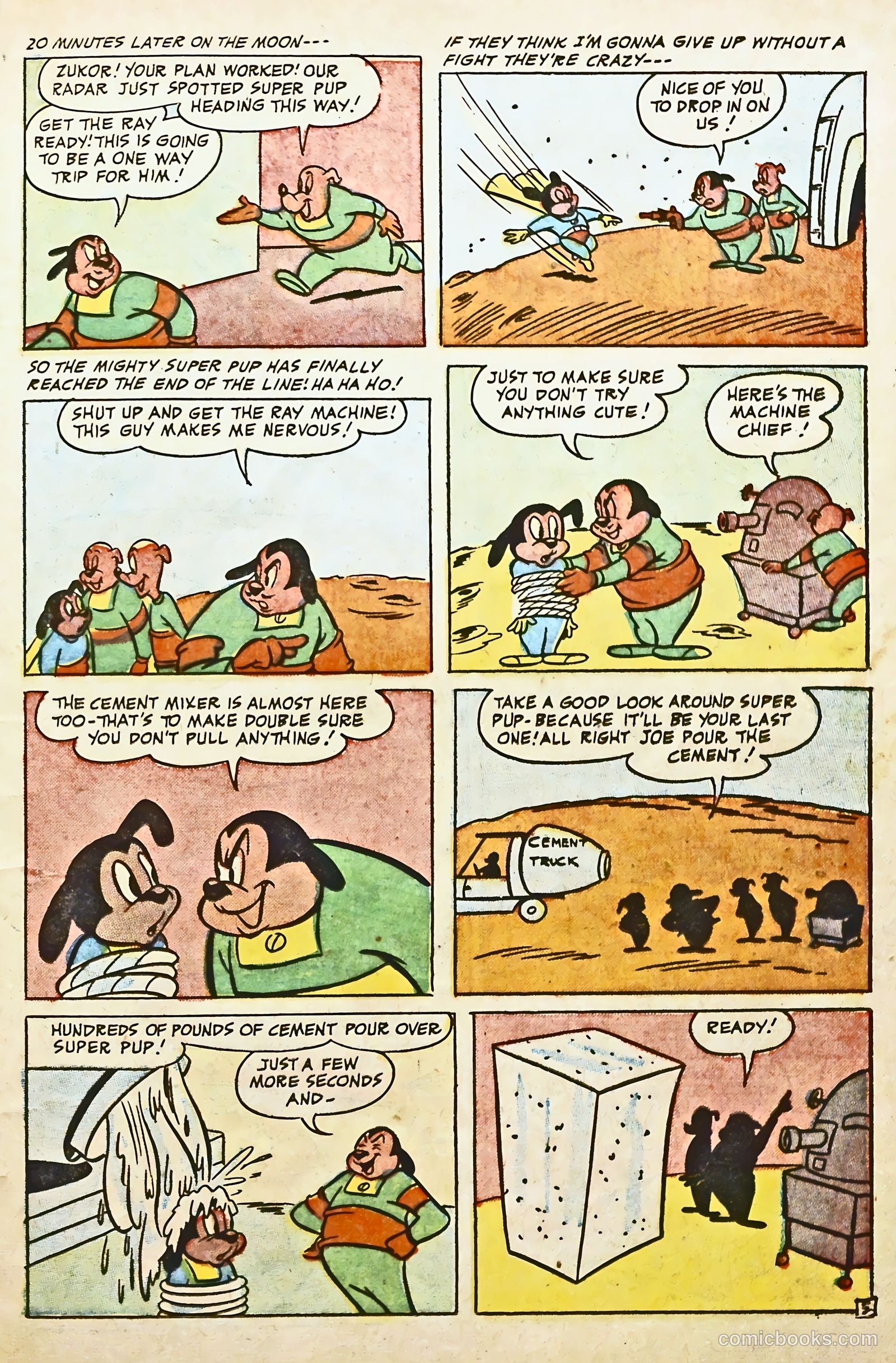 Space Comics #5 (1954) — page 23 of 36