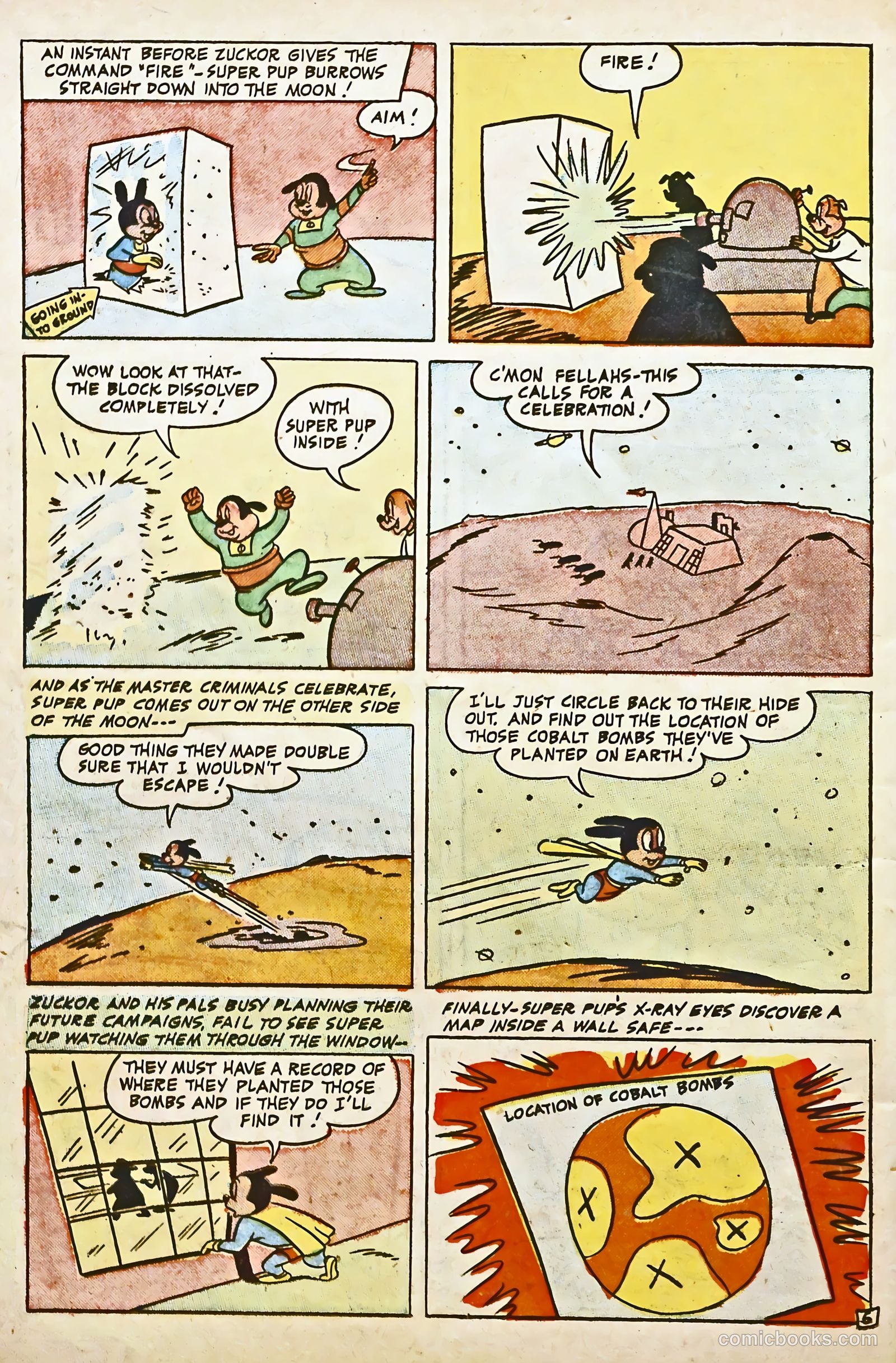 Space Comics #5 (1954) — page 24 of 36