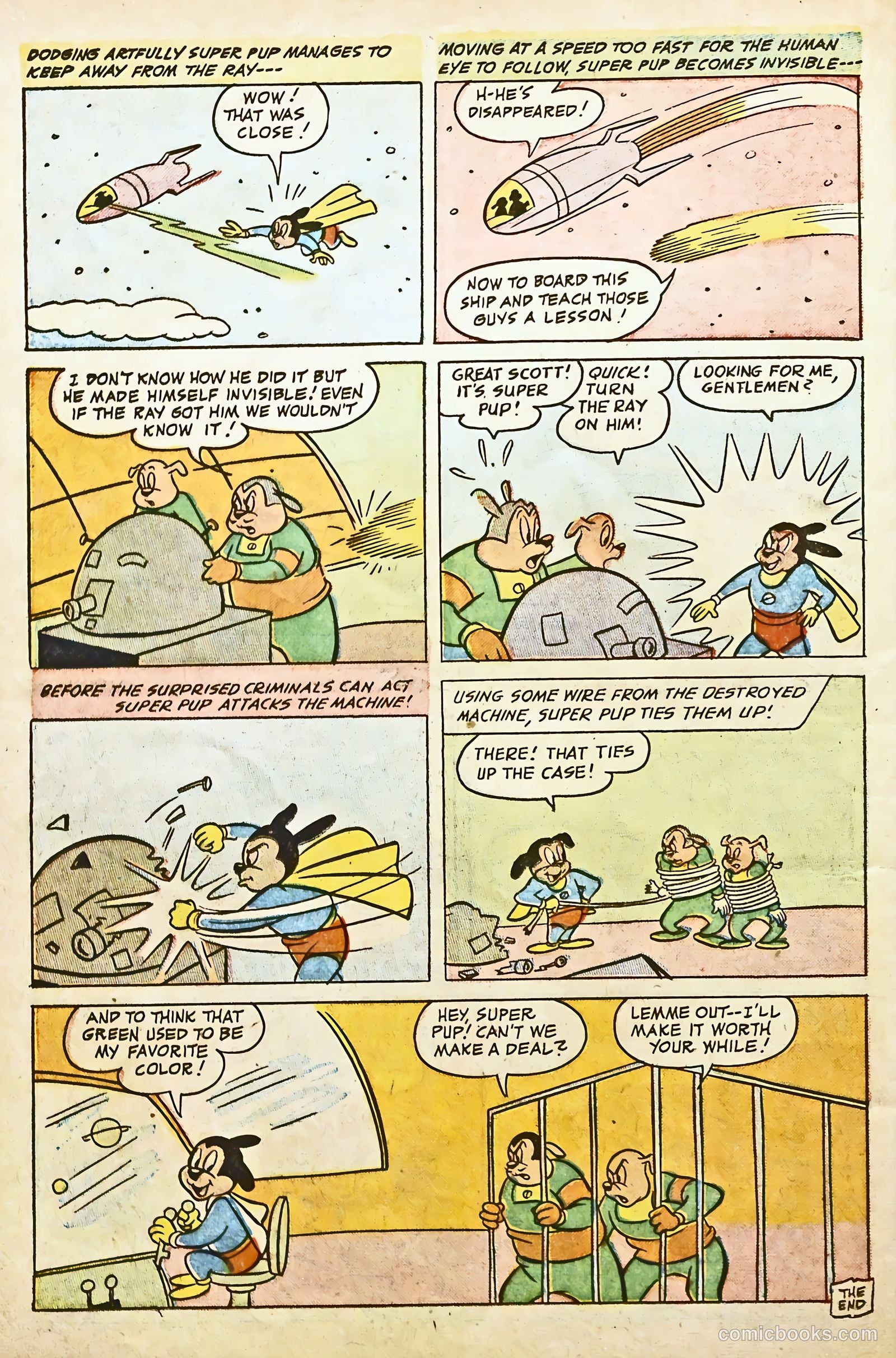 Space Comics #5 (1954) — page 26 of 36