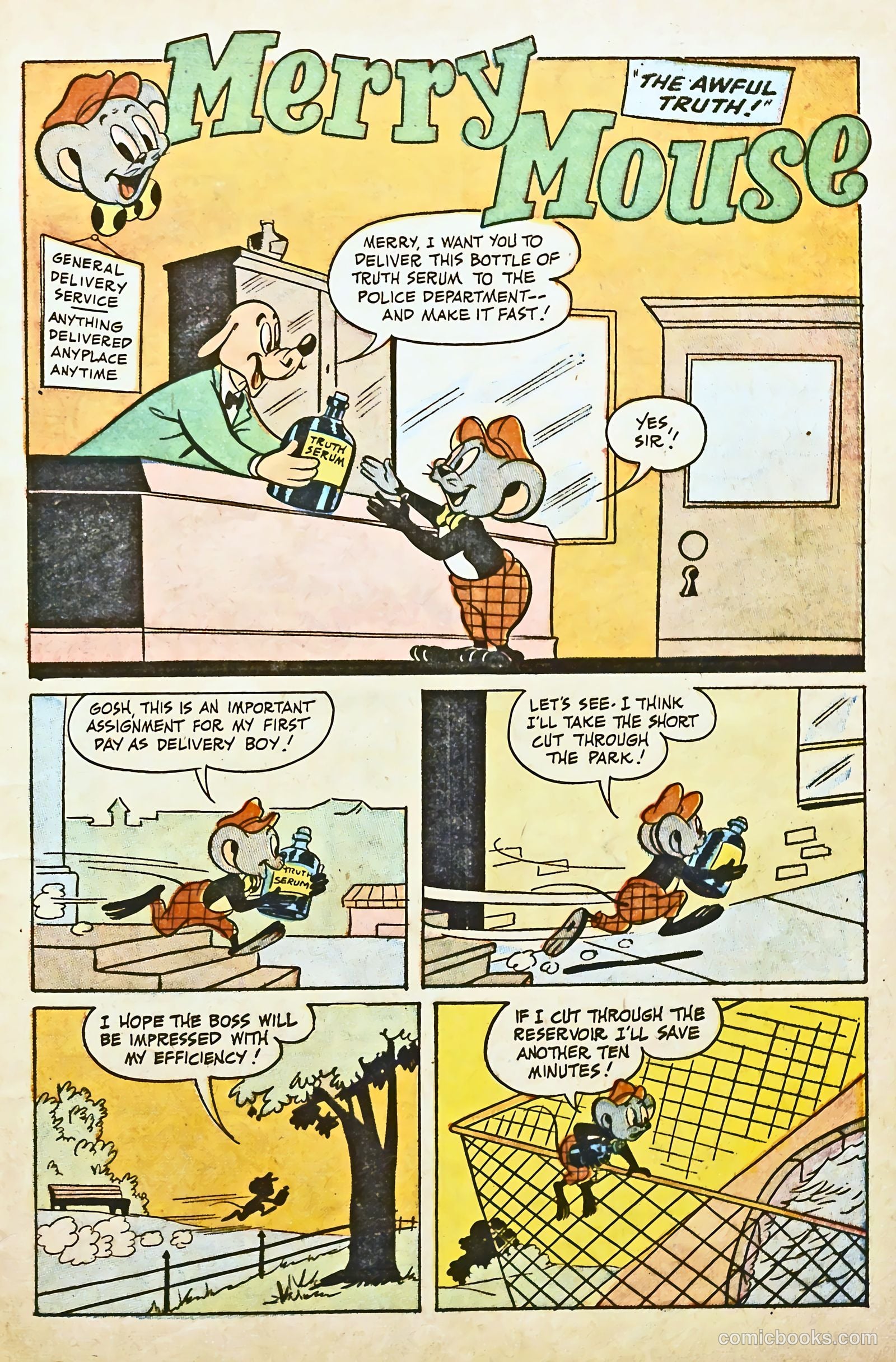 Space Comics #5 (1954) — page 27 of 36