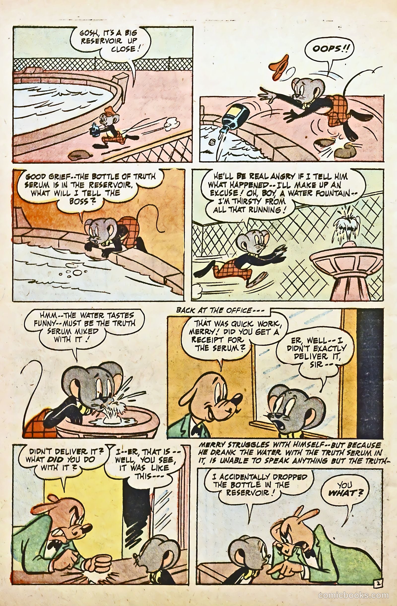 Space Comics #5 (1954) — page 28 of 36