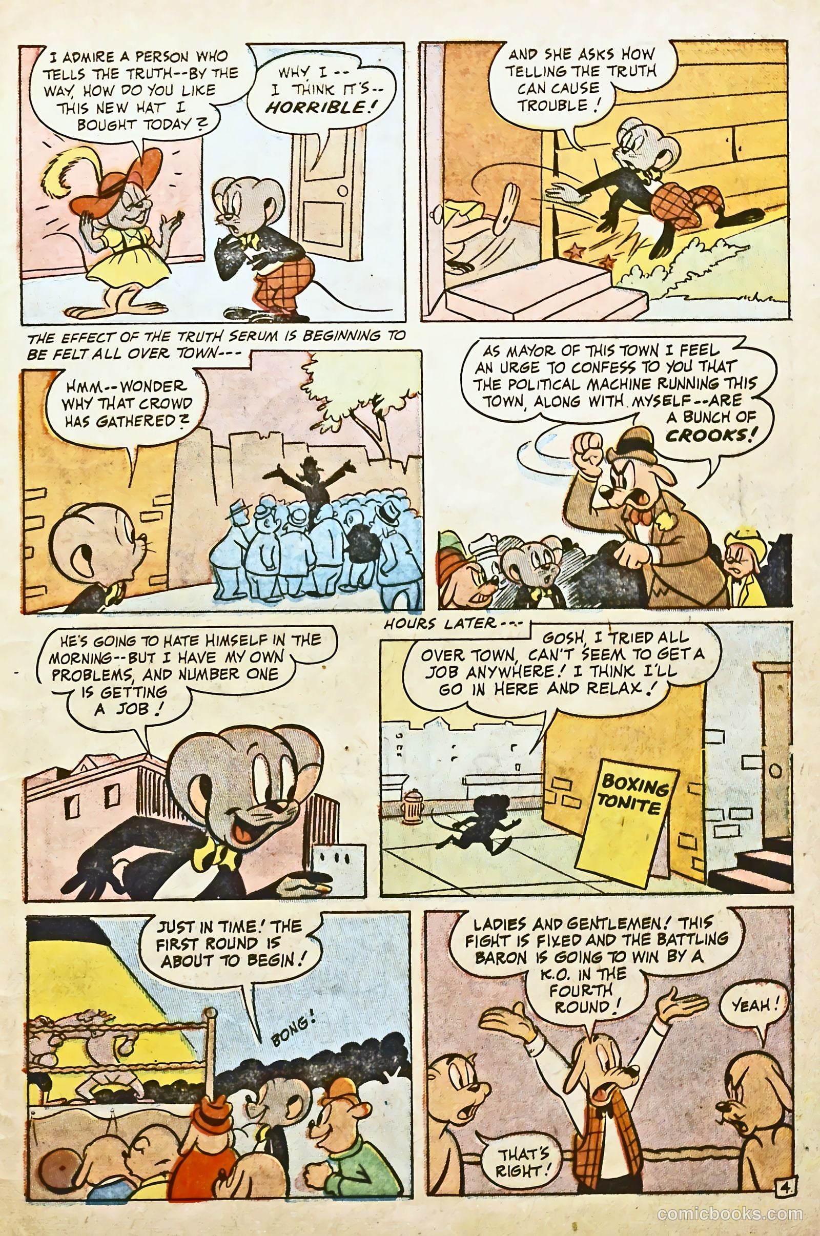 Space Comics #5 (1954) — page 31 of 36