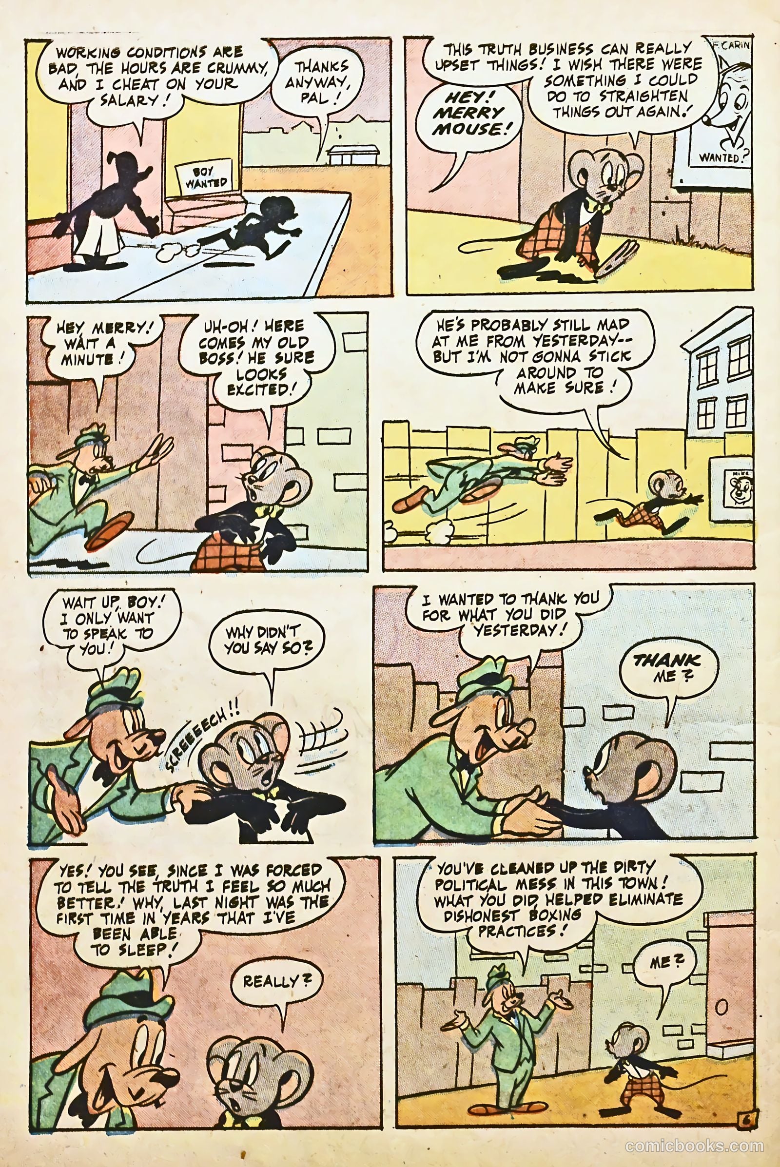 Space Comics #5 (1954) — page 32 of 36